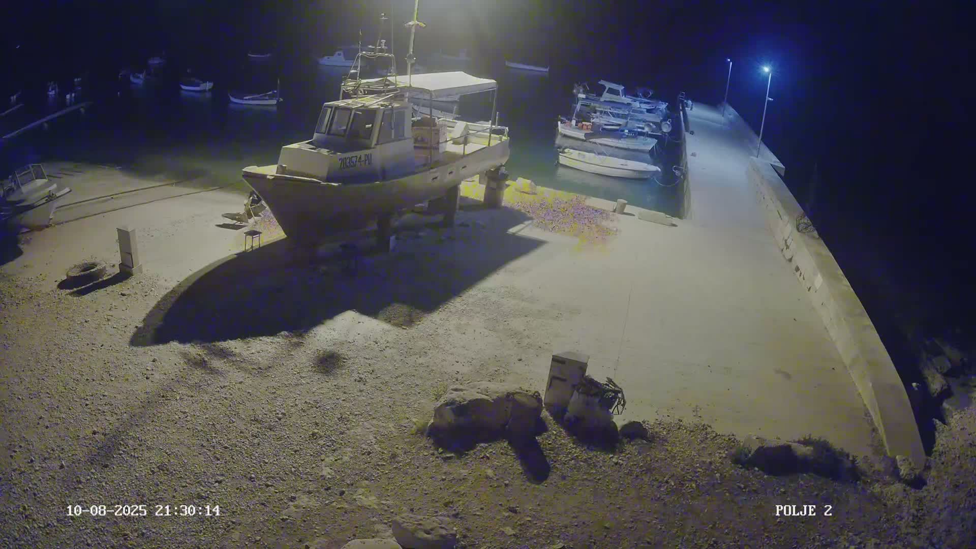 Premantura, Marina Uvala Polje Bay Live Cam - Medulin, Istria, Croatia