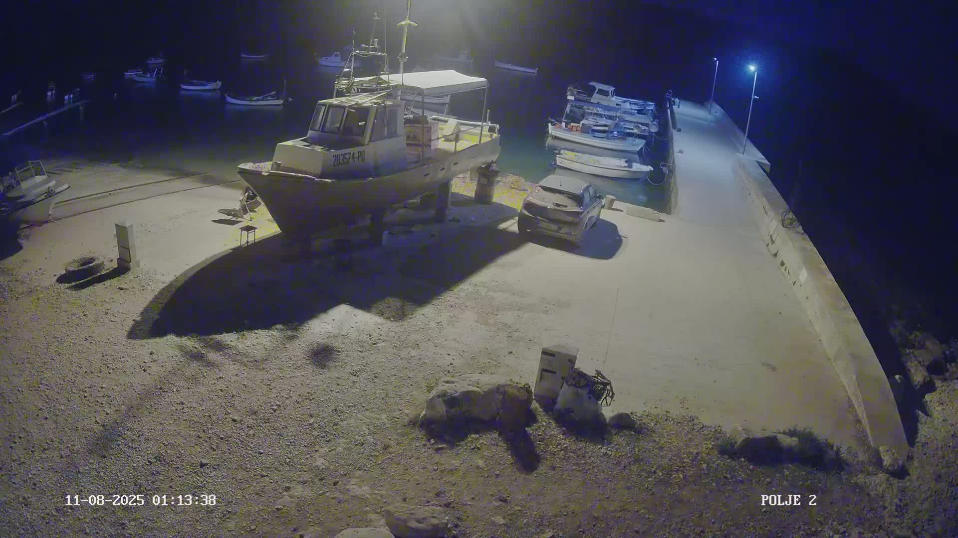 Premantura, Marina Uvala Polje Bay Live Cam - Medulin, Istria, Croatia
