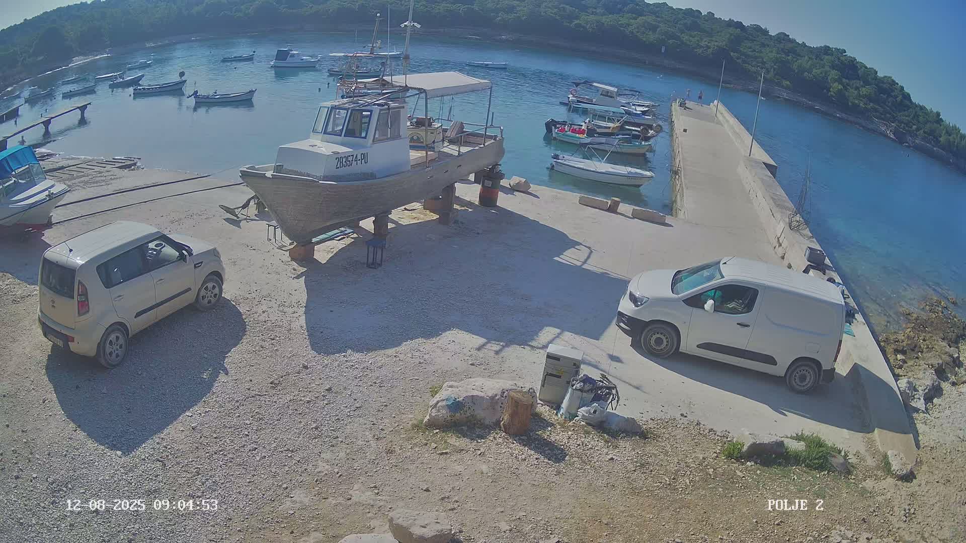 Premantura, Marina Uvala Polje Bay Live Cam - Medulin, Istria, Croatia