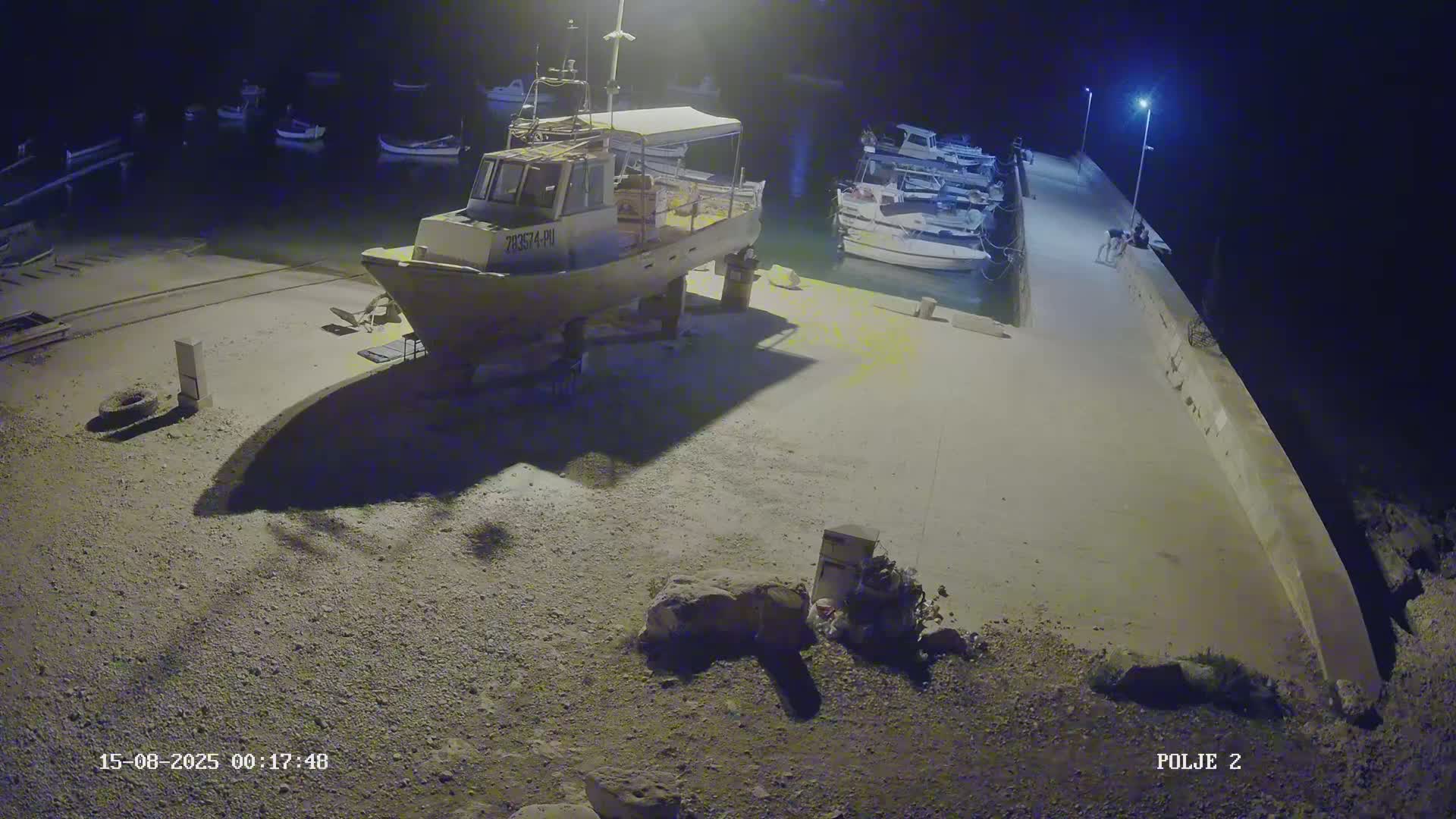 Premantura, Marina Uvala Polje Bay Live Cam - Medulin, Istria, Croatia