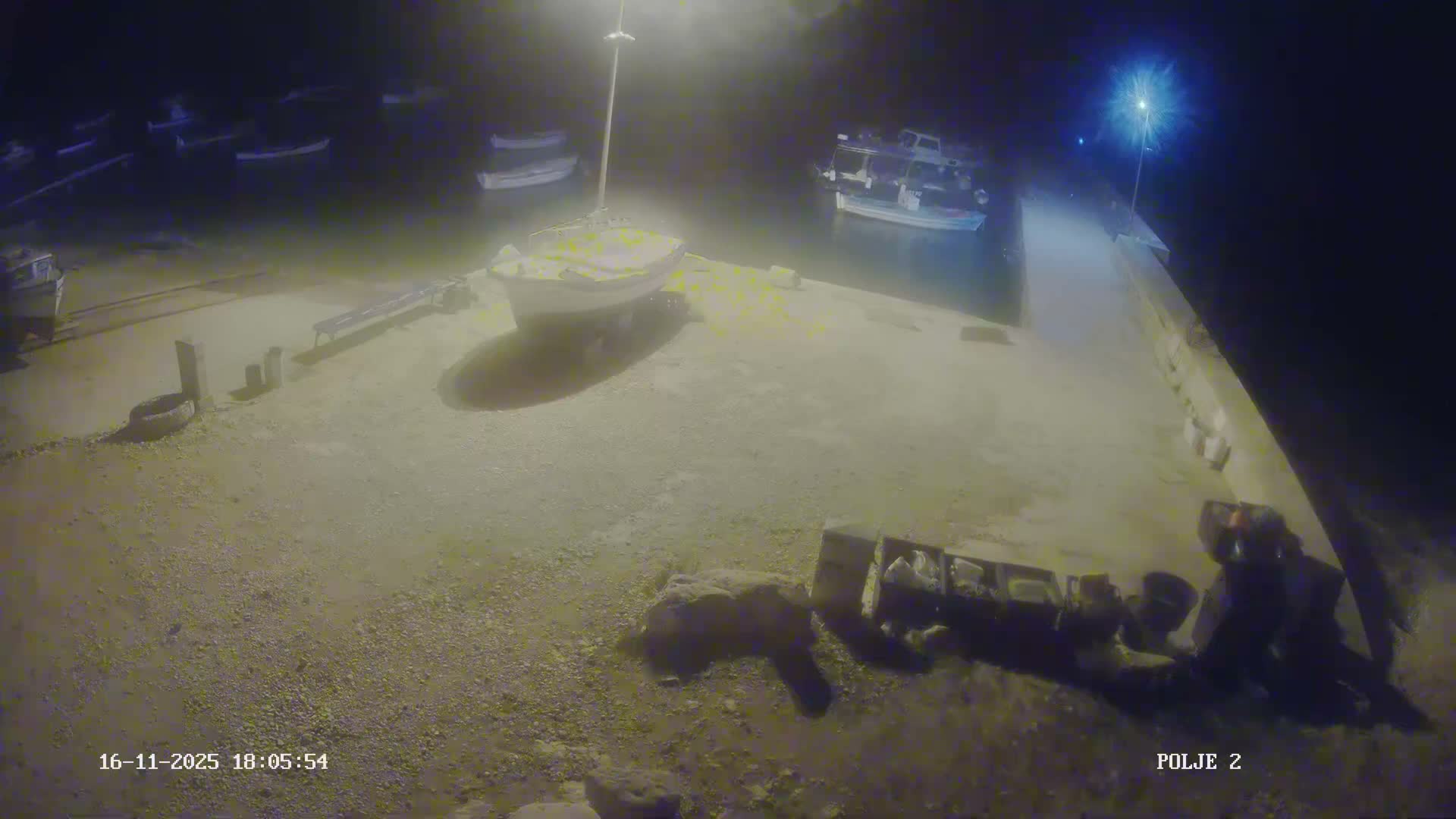 Premantura, Marina Uvala Polje Bay Live Cam - Medulin, Istria, Croatia