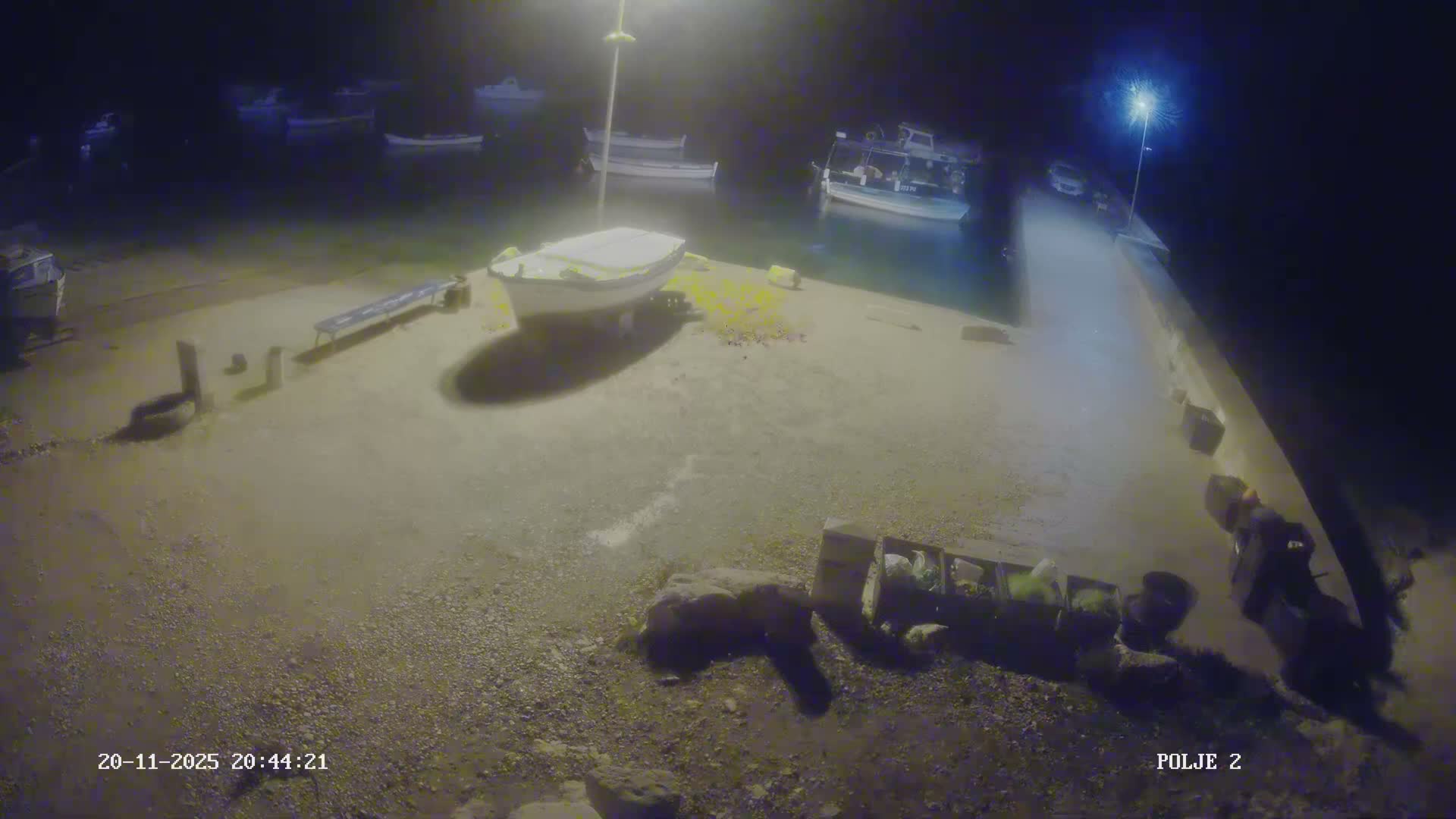 Premantura, Marina Uvala Polje Bay Live Cam - Medulin, Istria, Croatia