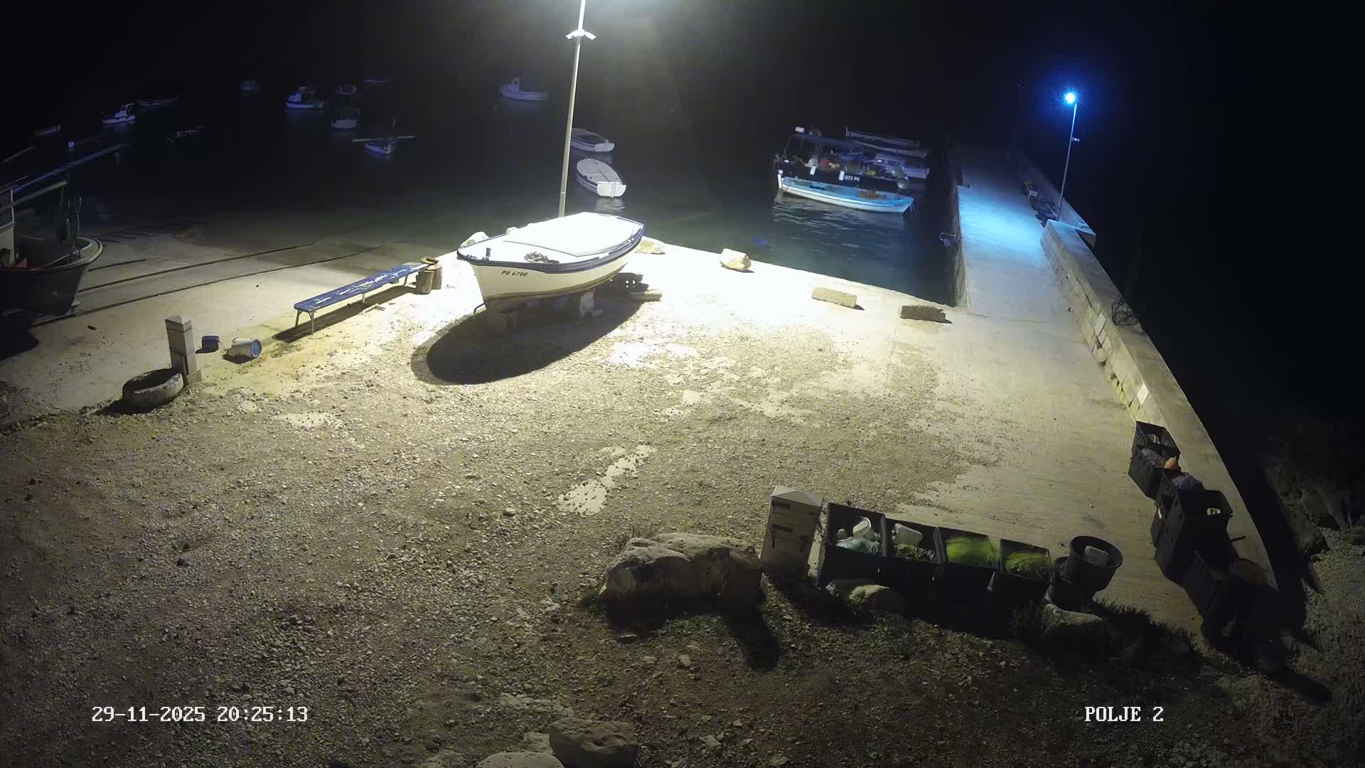 Premantura, Marina Uvala Polje Bay Live Cam - Medulin, Istria, Croatia