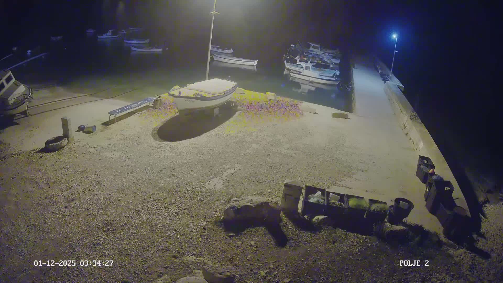 Premantura, Marina Uvala Polje Bay Live Cam - Medulin, Istria, Croatia