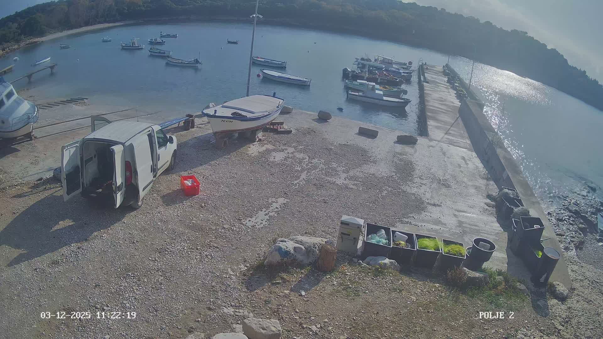 Premantura, Marina Uvala Polje Bay Live Cam - Medulin, Istria, Croatia