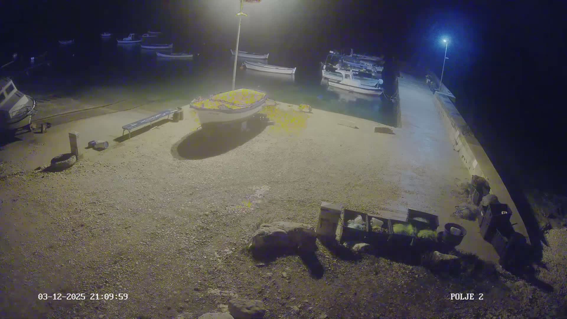 Premantura, Marina Uvala Polje Bay Live Cam - Medulin, Istria, Croatia