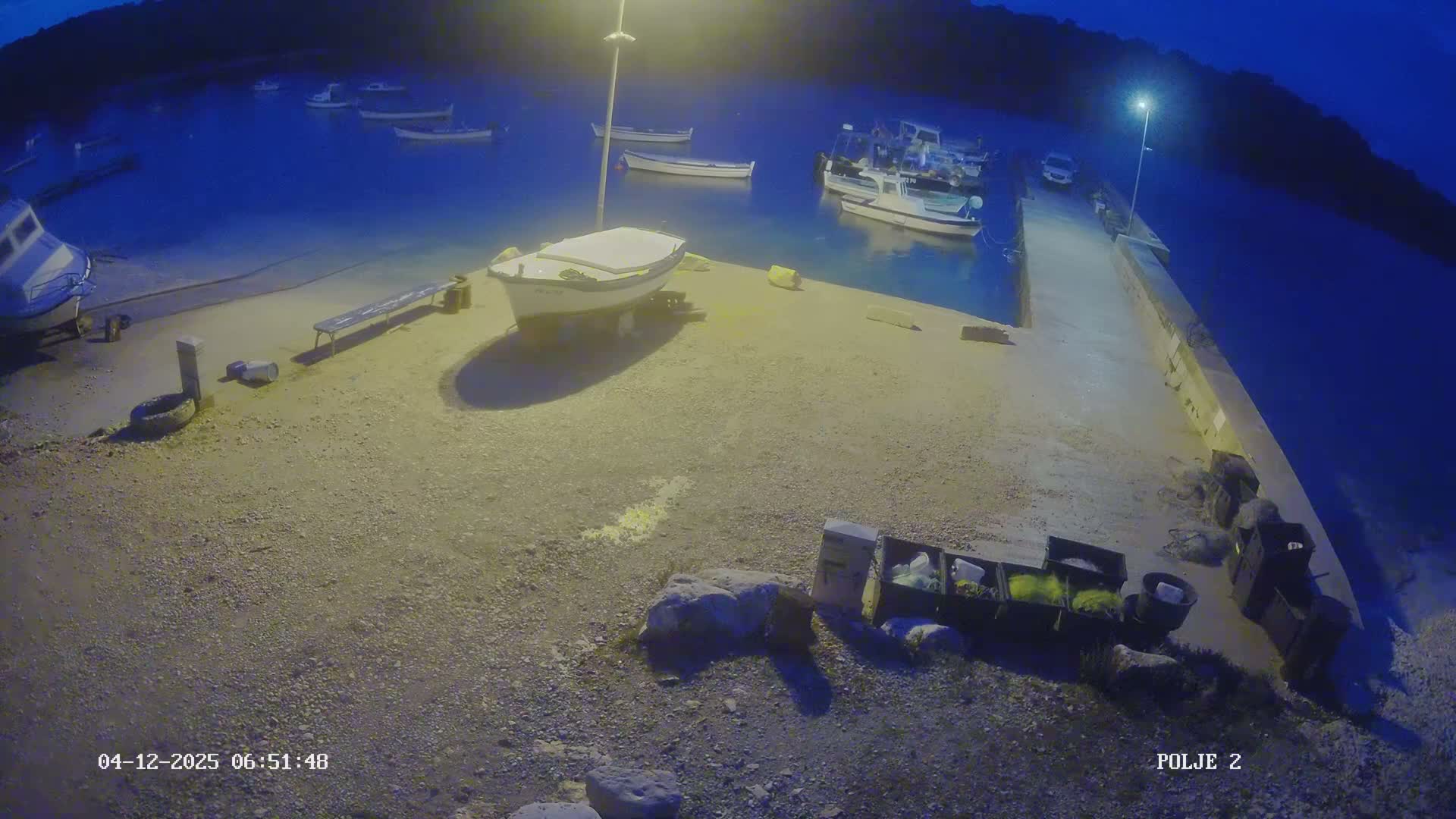 Premantura, Marina Uvala Polje Bay Live Cam - Medulin, Istria, Croatia