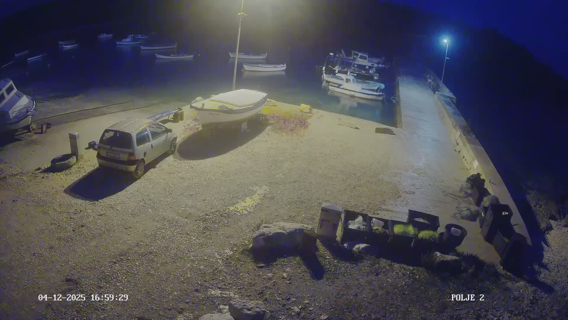 Premantura, Marina Uvala Polje Bay Live Cam - Medulin, Istria, Croatia