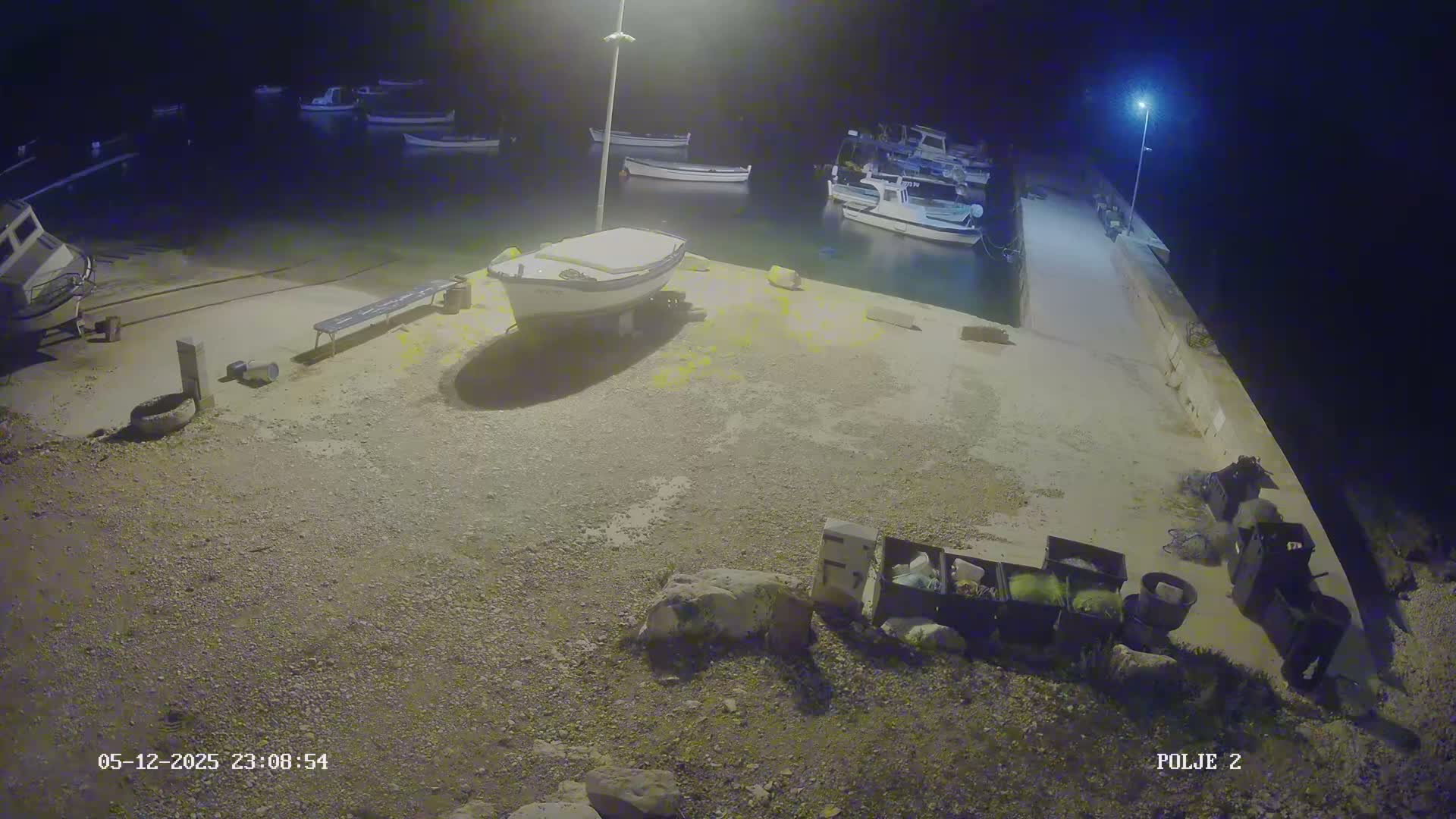 Premantura, Marina Uvala Polje Bay Live Cam - Medulin, Istria, Croatia