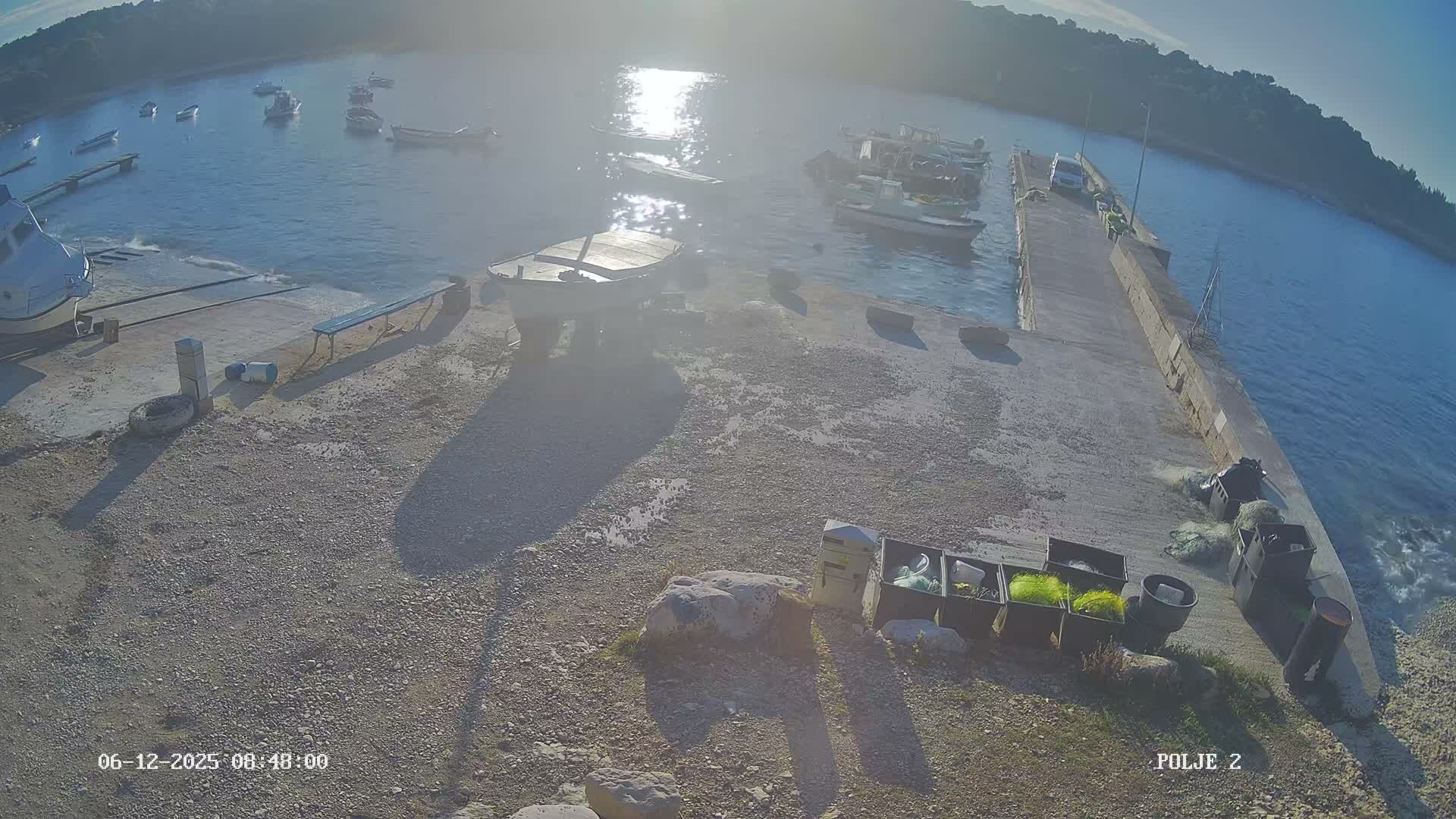 Premantura, Marina Uvala Polje Bay Live Cam - Medulin, Istria, Croatia