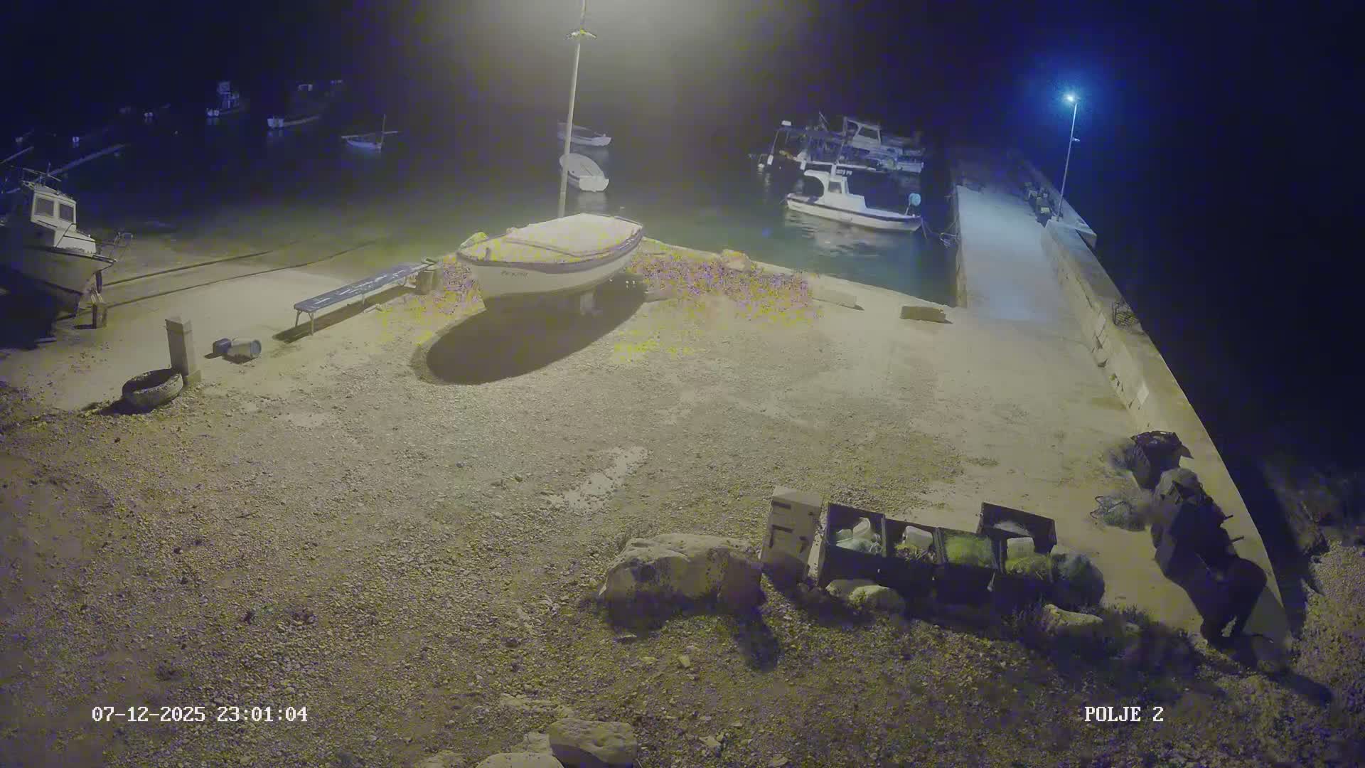 Premantura, Marina Uvala Polje Bay Live Cam - Medulin, Istria, Croatia