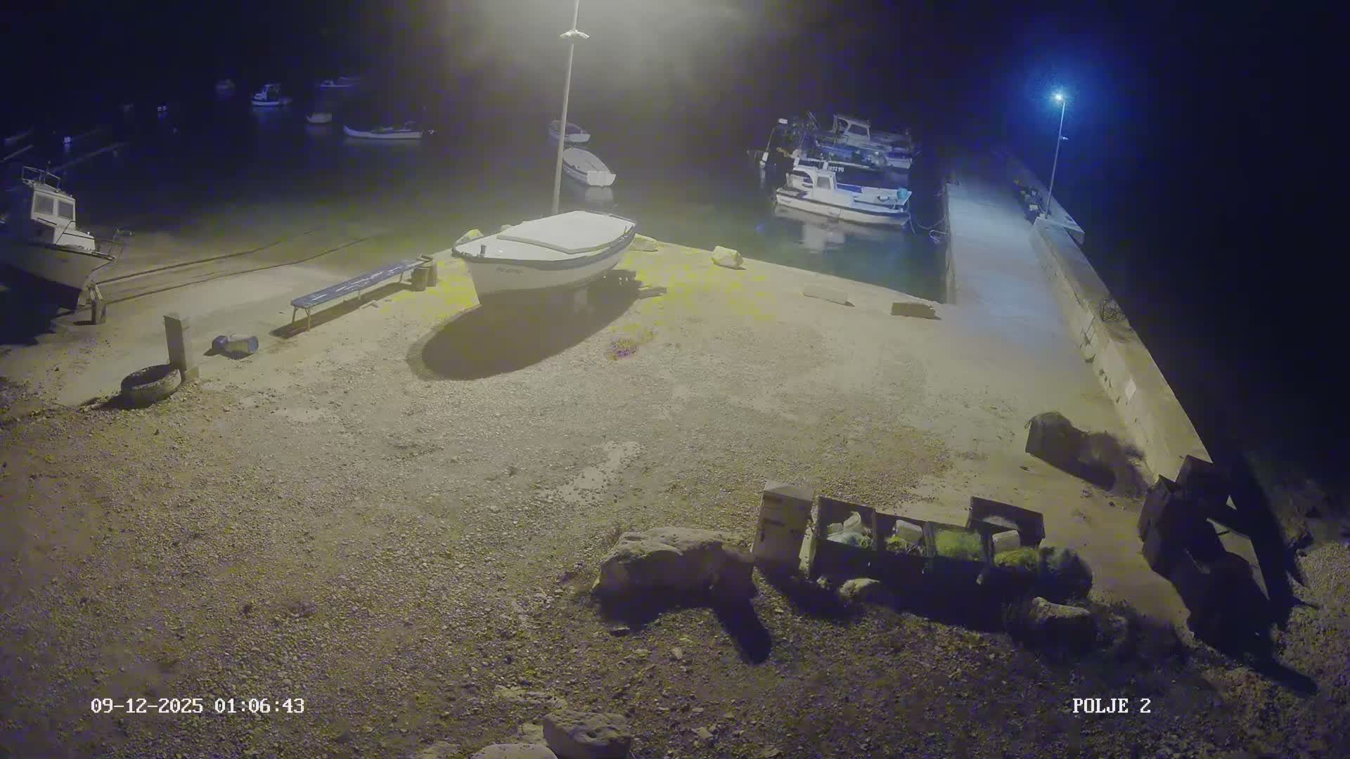 Premantura, Marina Uvala Polje Bay Live Cam - Medulin, Istria, Croatia