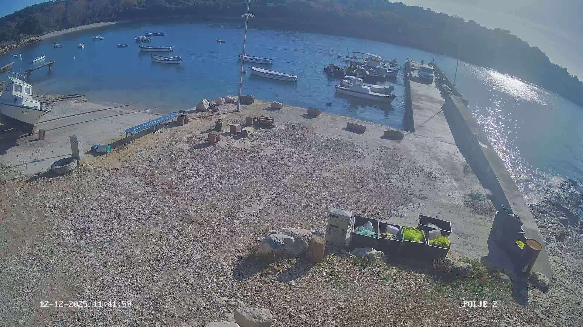 Premantura, Marina Uvala Polje Bay Live Cam - Medulin, Istria, Croatia