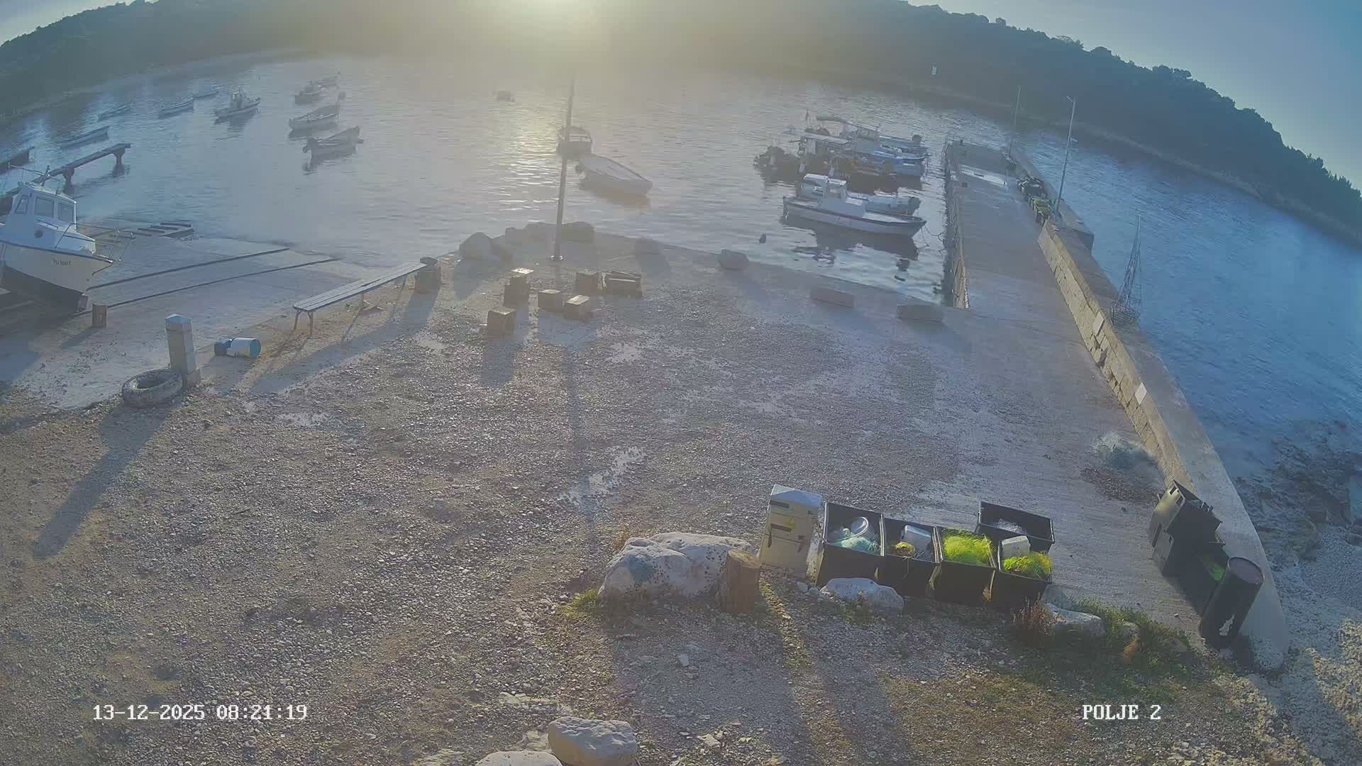 Premantura, Marina Uvala Polje Bay Live Cam - Medulin, Istria, Croatia
