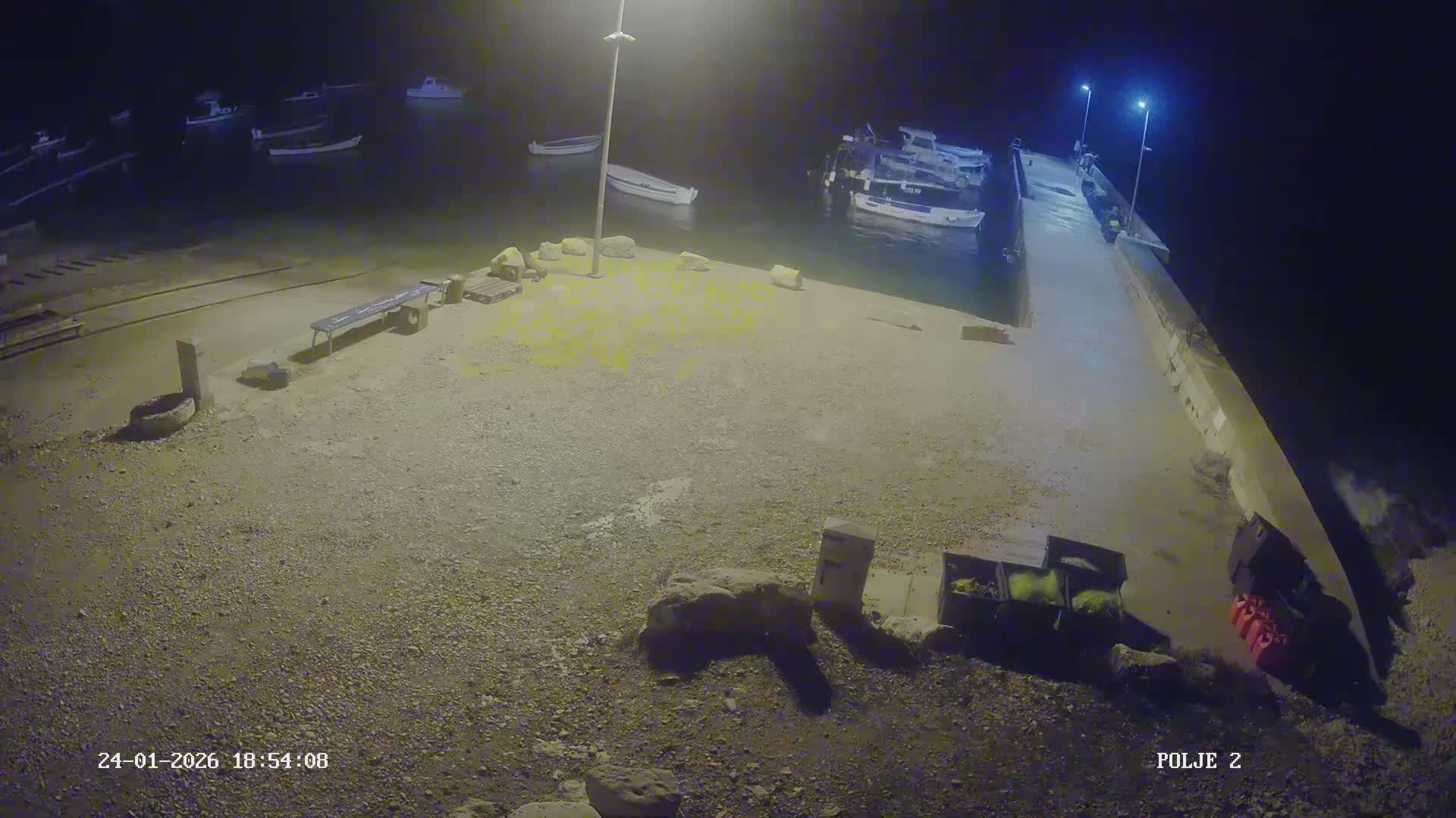 Premantura, Marina Uvala Polje Bay Live Cam - Medulin, Istria, Croatia