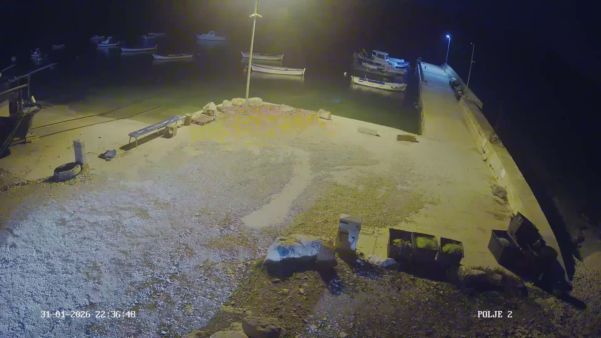 Premantura, Marina Uvala Polje Bay Live Cam - Medulin, Istria, Croatia