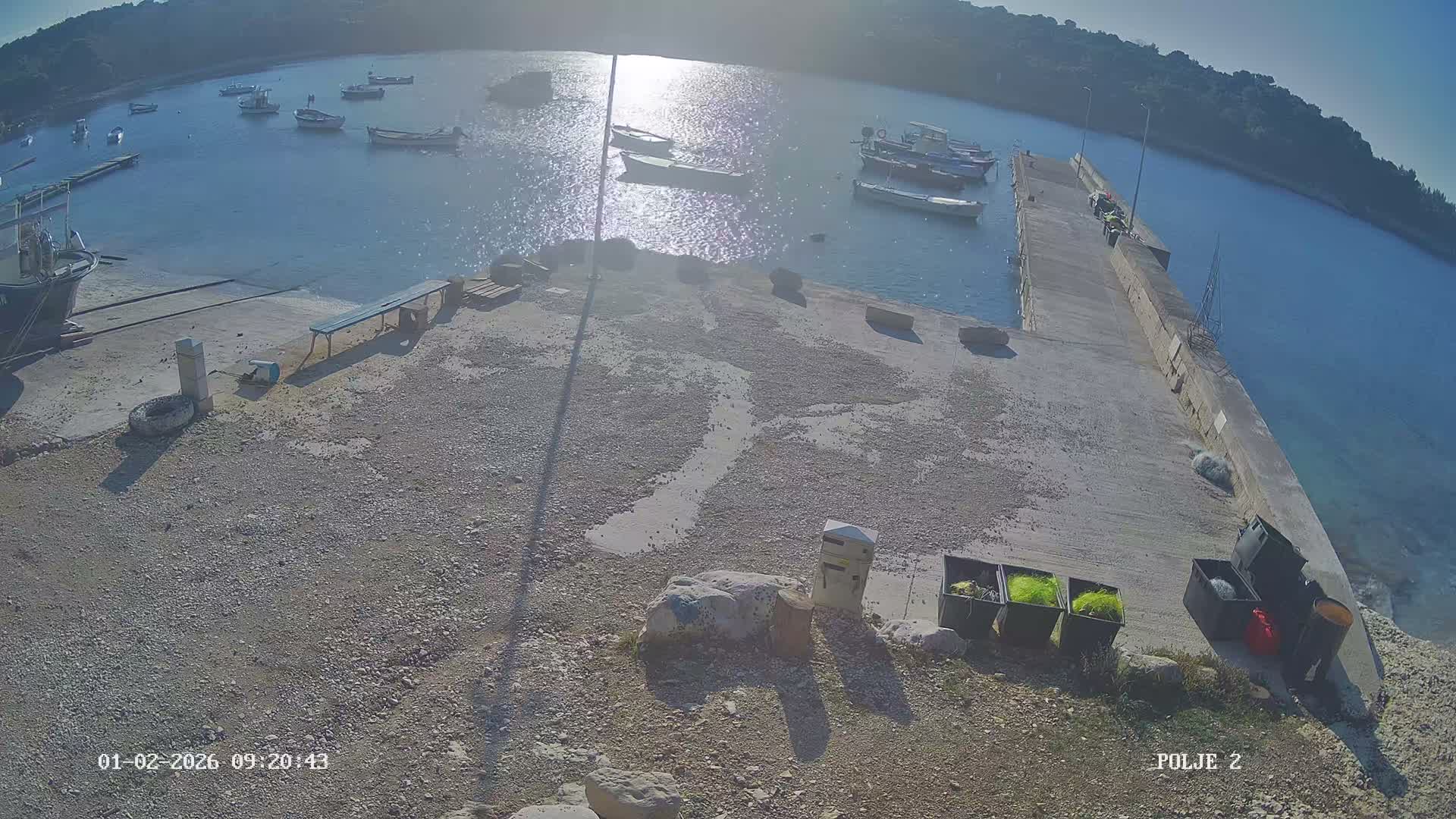 Premantura, Marina Uvala Polje Bay Live Cam - Medulin, Istria, Croatia