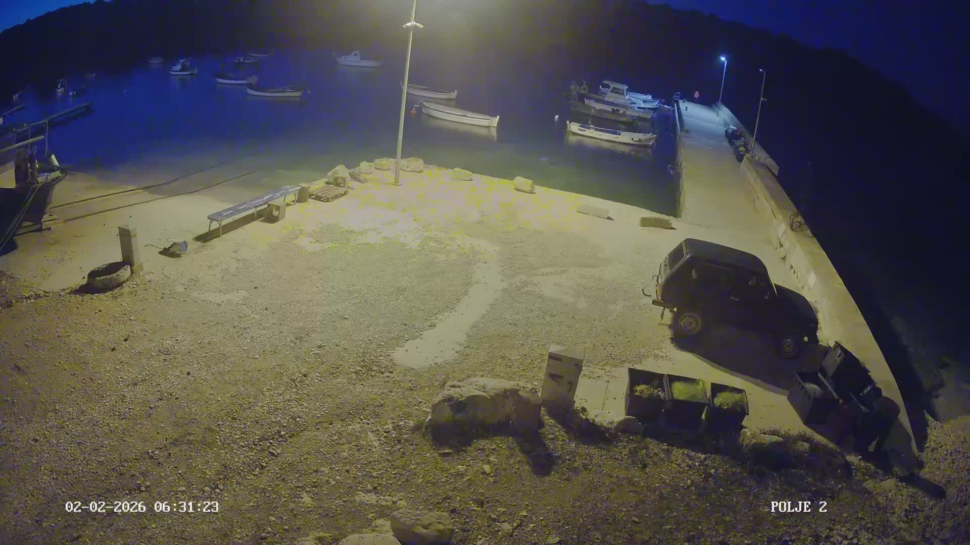 Premantura, Marina Uvala Polje Bay Live Cam - Medulin, Istria, Croatia