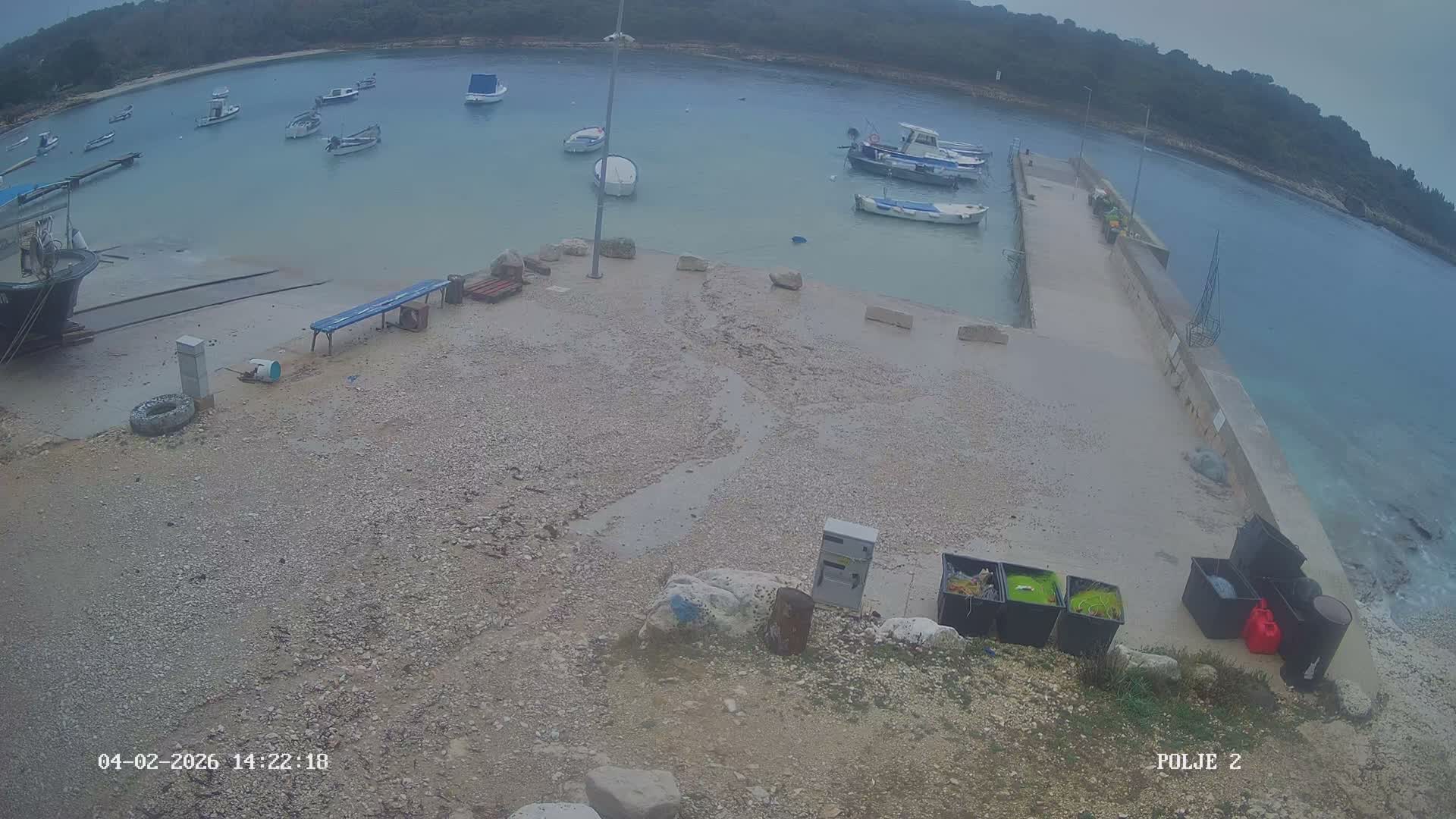 Premantura, Marina Uvala Polje Bay Live Cam - Medulin, Istria, Croatia