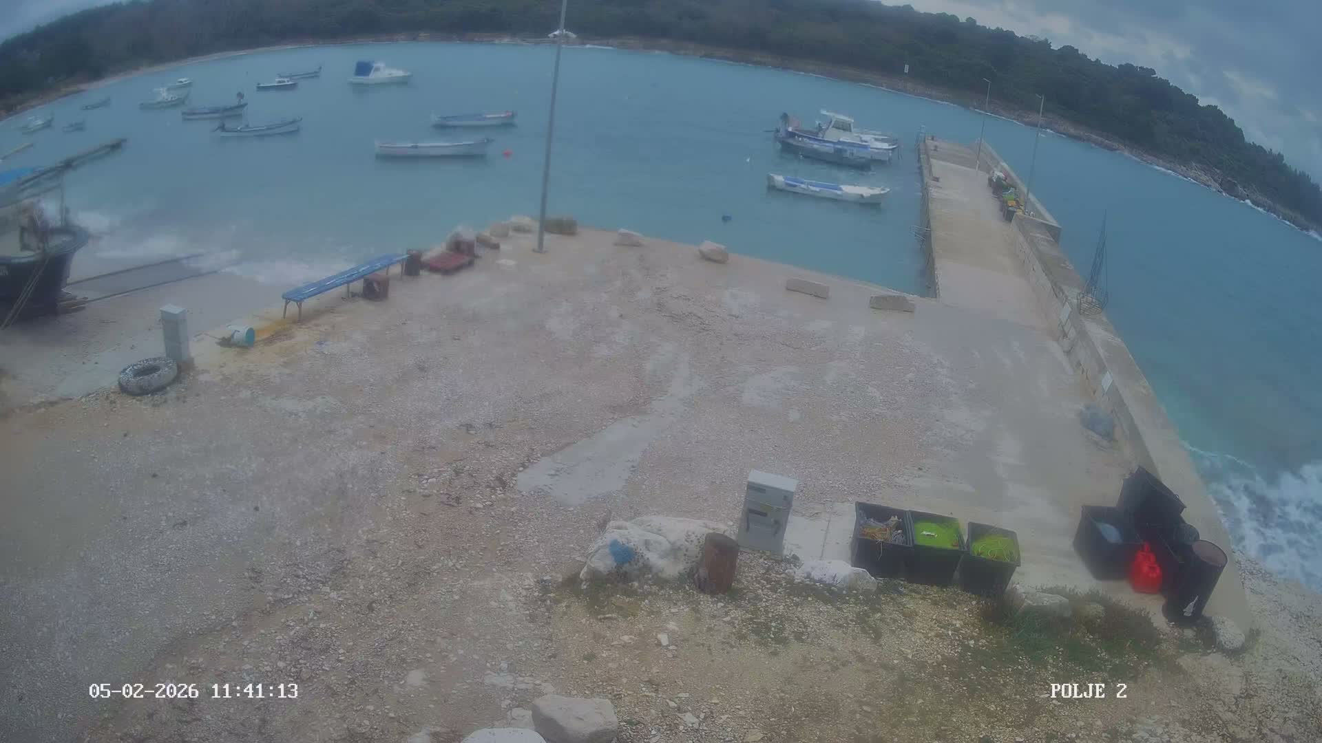 Premantura, Marina Uvala Polje Bay Live Cam - Medulin, Istria, Croatia