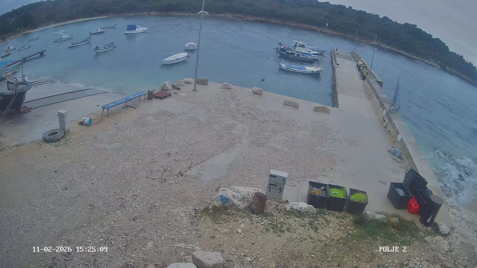 Premantura, Marina Uvala Polje Bay Live Cam - Medulin, Istria, Croatia