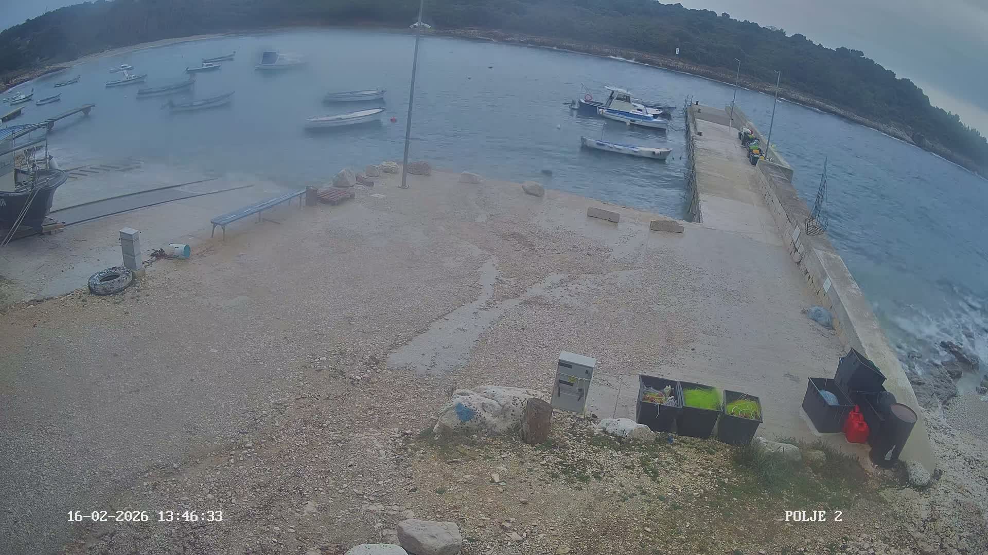 Premantura, Marina Uvala Polje Bay Live Cam - Medulin, Istria, Croatia