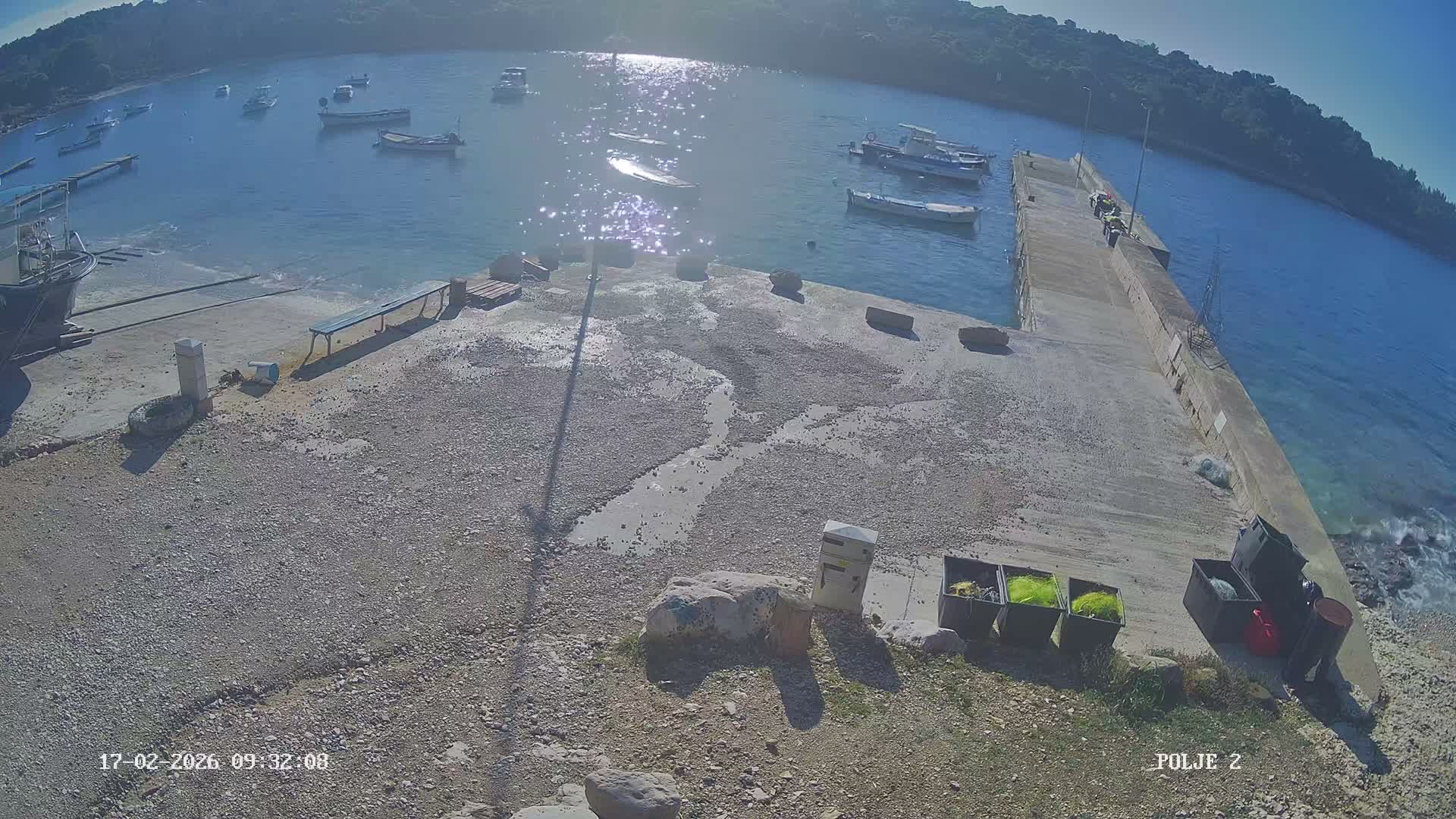 Premantura, Marina Uvala Polje Bay Live Cam - Medulin, Istria, Croatia