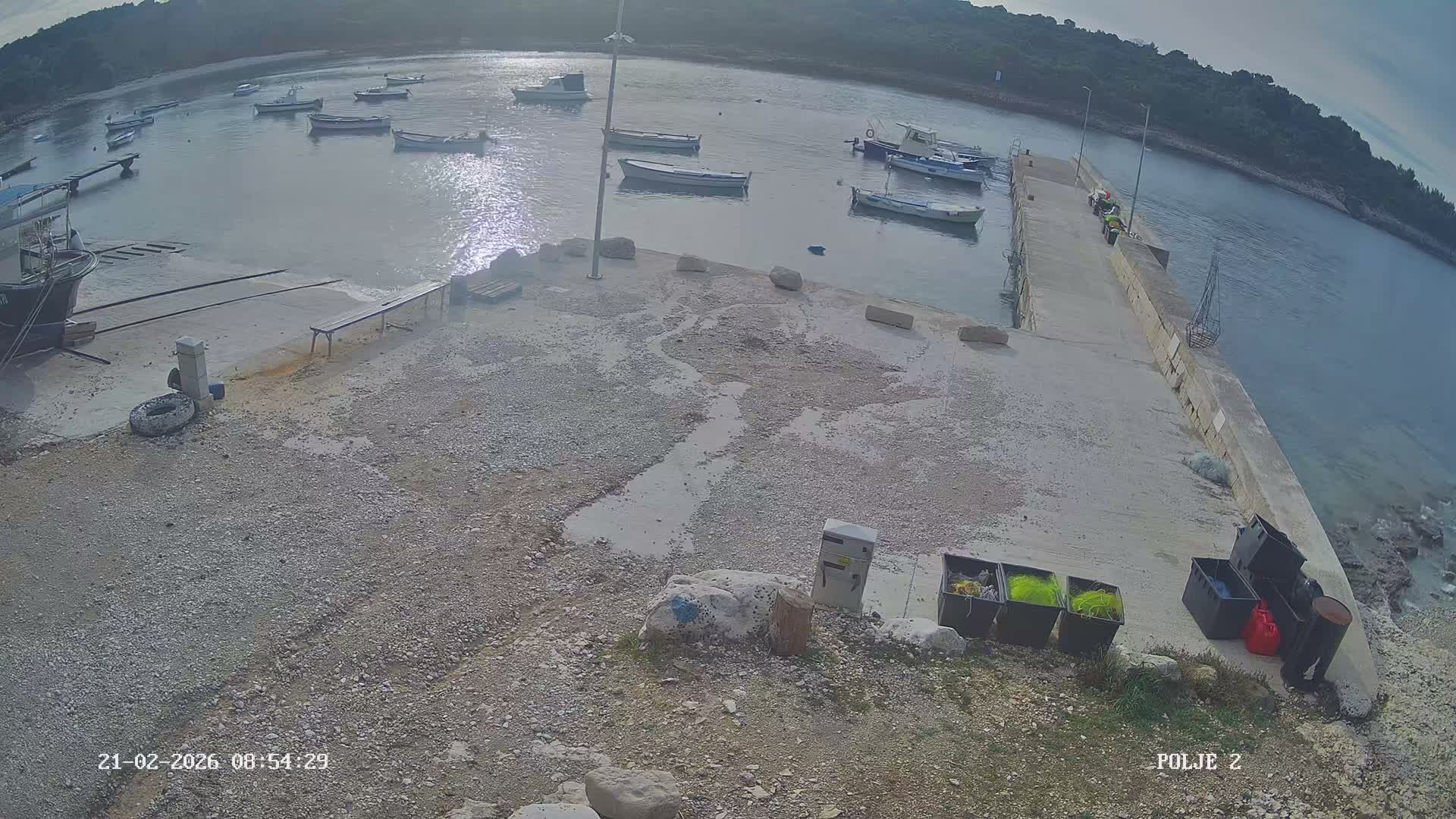 Premantura, Marina Uvala Polje Bay Live Cam - Medulin, Istria, Croatia
