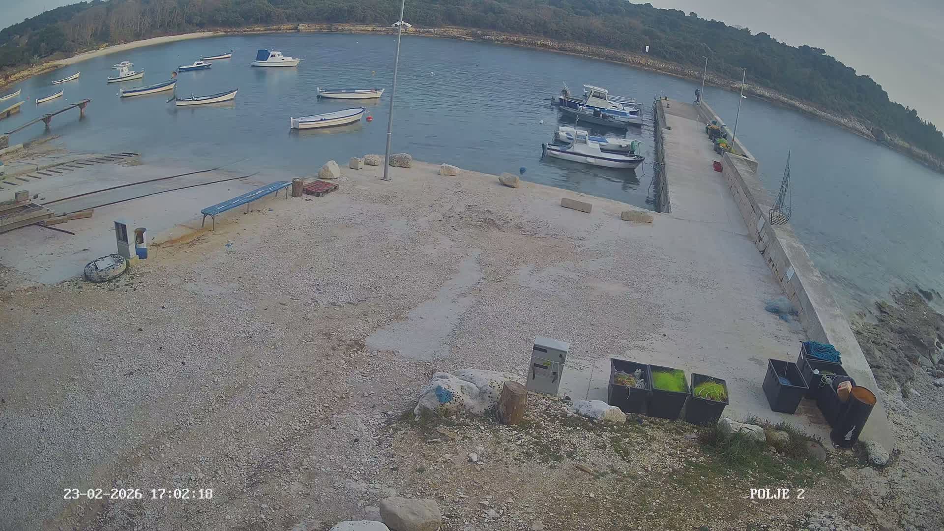 Premantura, Marina Uvala Polje Bay Live Cam - Medulin, Istria, Croatia