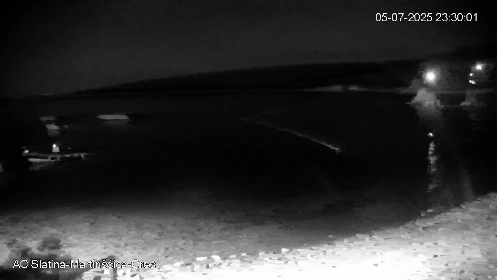 Otok Cres Island, Camp Plaza Slatina Beach Live Cam - Martinšćica, Cres, Primorje-Gorski Kotar, Croatia