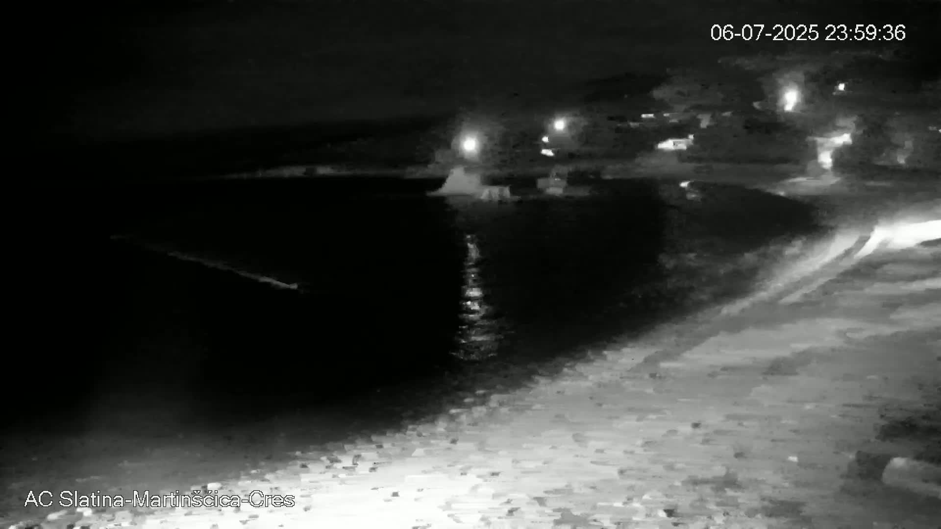 Otok Cres Island, Camp Plaza Slatina Beach Live Cam - Martinšćica, Cres, Primorje-Gorski Kotar, Croatia