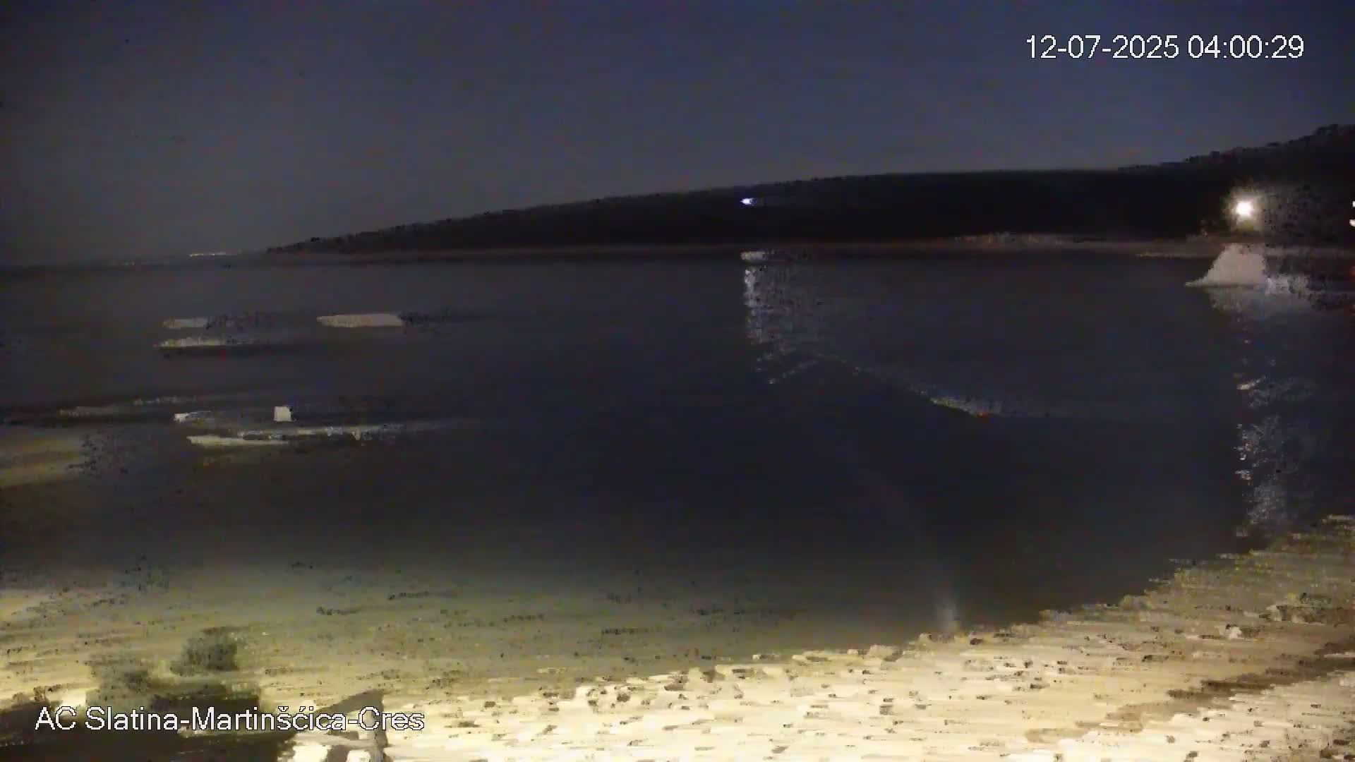 Otok Cres Island, Camp Plaza Slatina Beach Live Cam - Martinšćica, Cres, Primorje-Gorski Kotar, Croatia