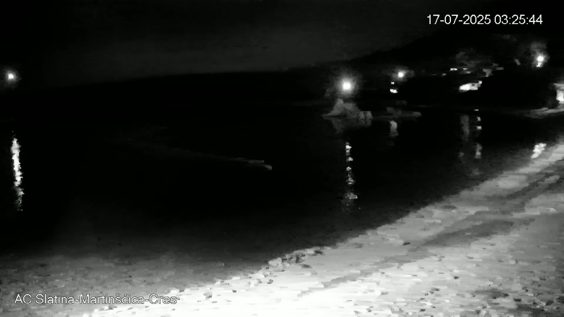 Otok Cres Island, Camp Plaza Slatina Beach Live Cam - Martinšćica, Cres, Primorje-Gorski Kotar, Croatia