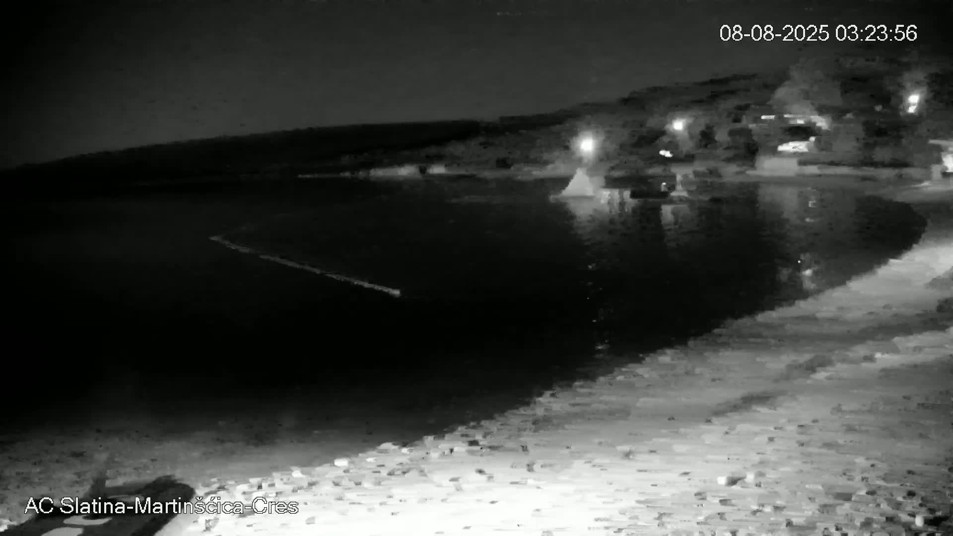 Otok Cres Island, Camp Plaza Slatina Beach Live Cam - Martinšćica, Cres, Primorje-Gorski Kotar, Croatia
