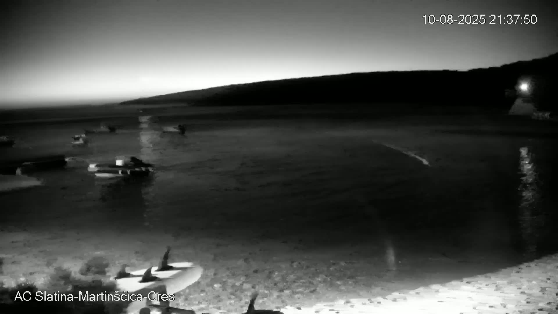 Otok Cres Island, Camp Plaza Slatina Beach Live Cam - Martinšćica, Cres, Primorje-Gorski Kotar, Croatia