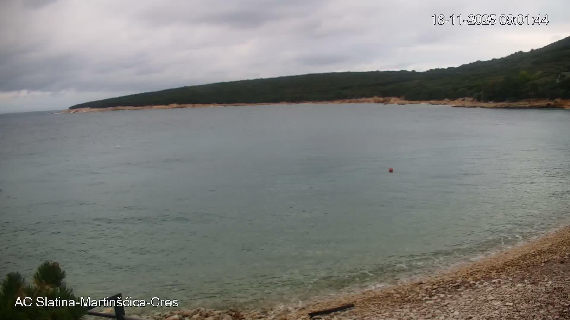 Otok Cres Island, Camp Plaza Slatina Beach Live Cam - Martinšćica, Cres, Primorje-Gorski Kotar, Croatia