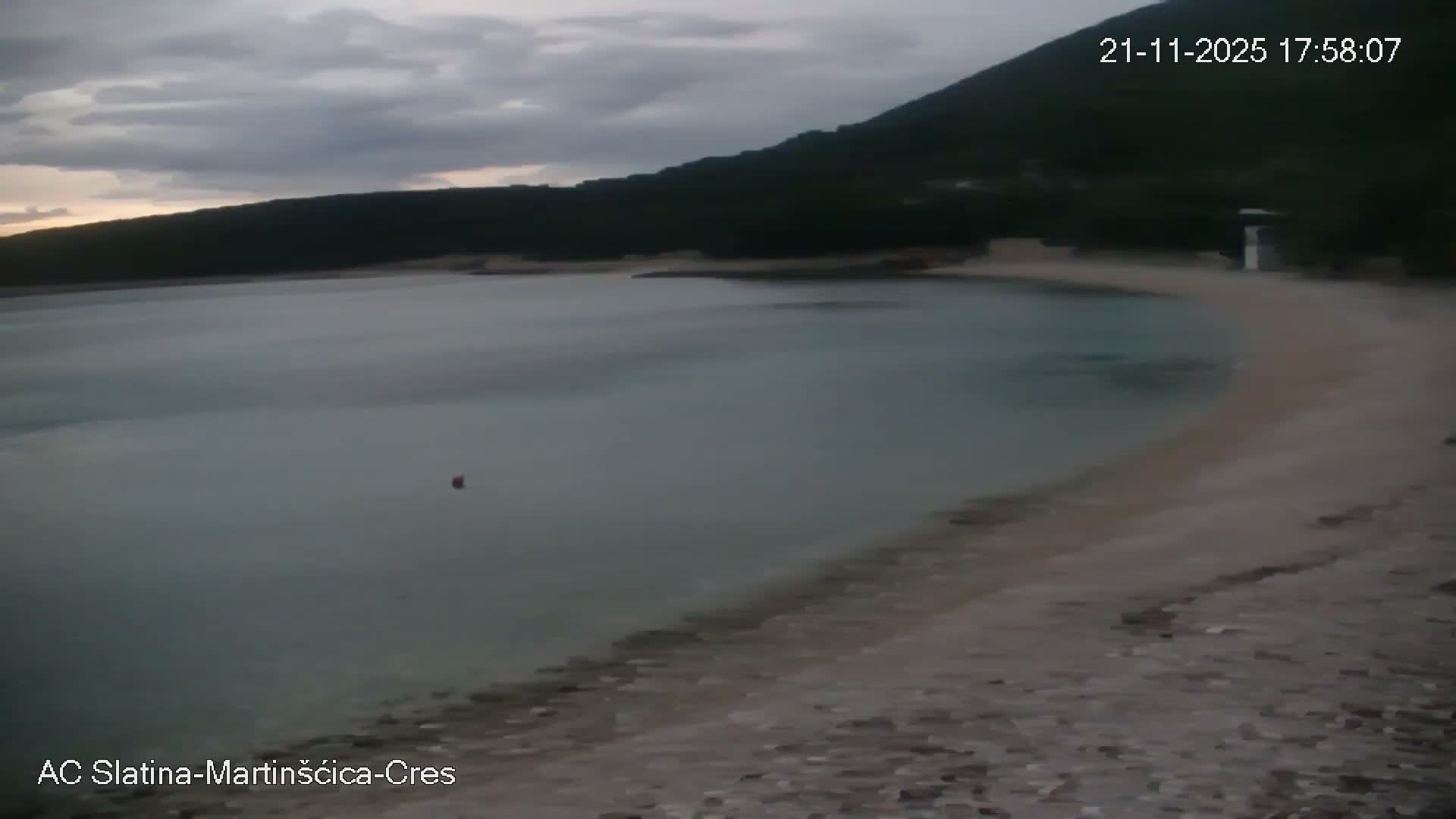 Otok Cres Island, Camp Plaza Slatina Beach Live Cam - Martinšćica, Cres, Primorje-Gorski Kotar, Croatia