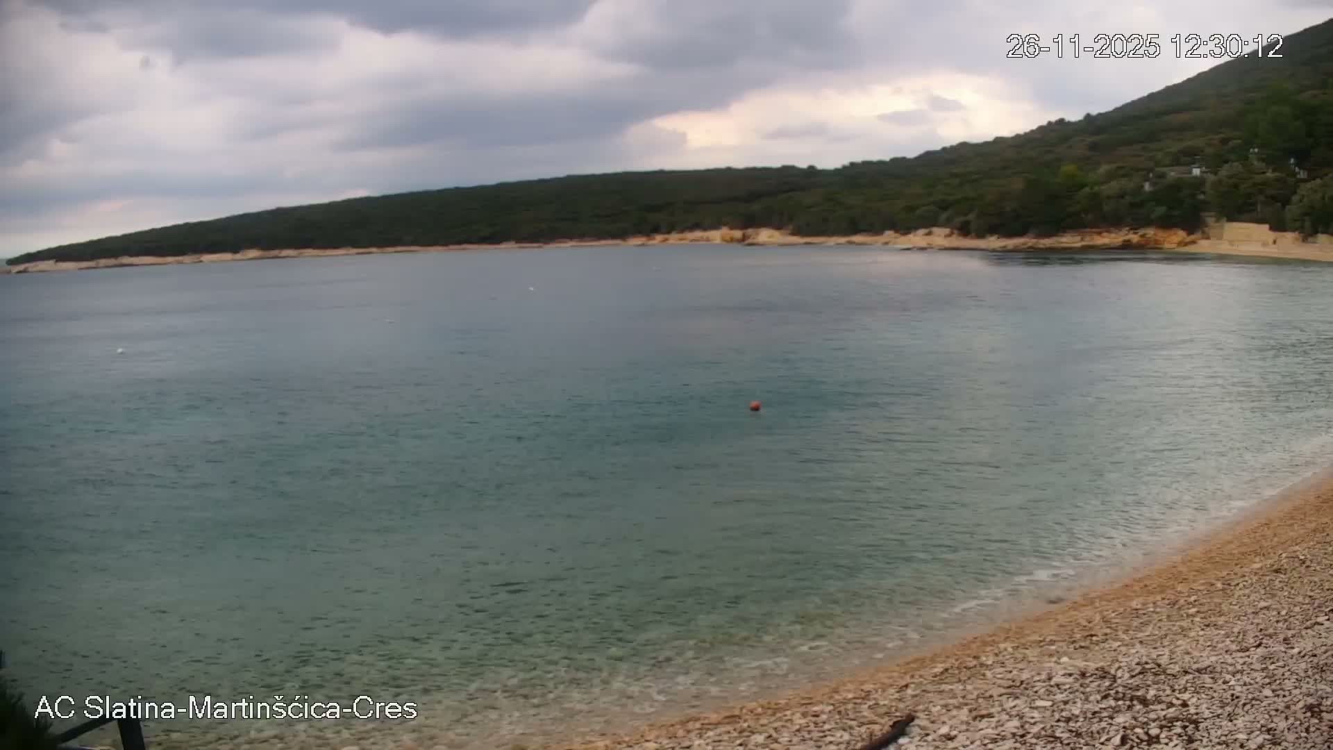 Otok Cres Island, Camp Plaza Slatina Beach Live Cam - Martinšćica, Cres, Primorje-Gorski Kotar, Croatia