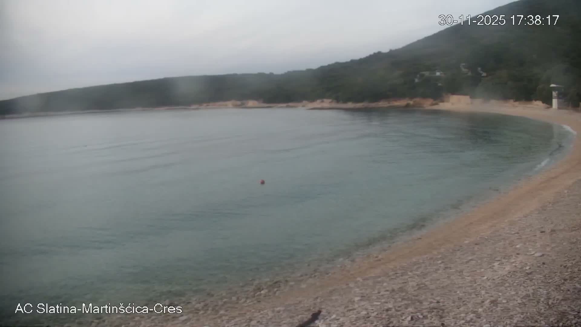 Otok Cres Island, Camp Plaza Slatina Beach Live Cam - Martinšćica, Cres, Primorje-Gorski Kotar, Croatia