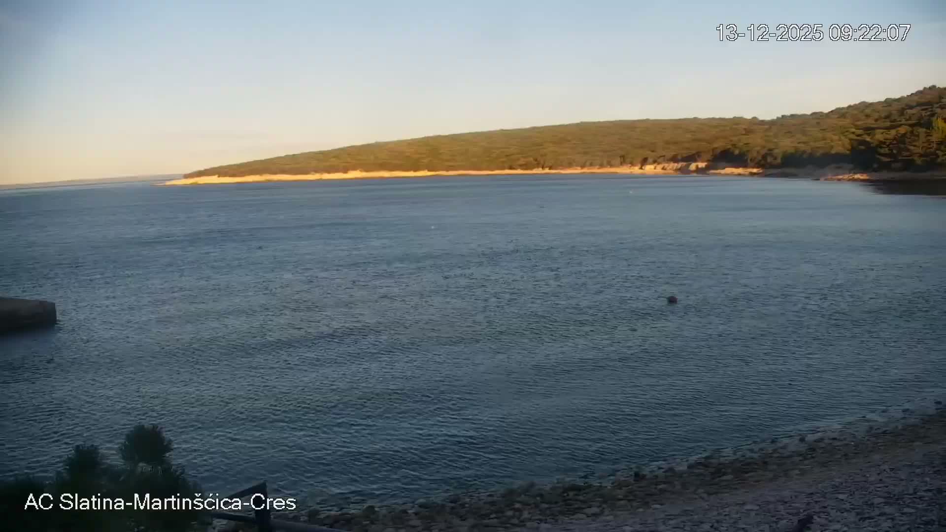 Otok Cres Island, Camp Plaza Slatina Beach Live Cam - Martinšćica, Cres, Primorje-Gorski Kotar, Croatia