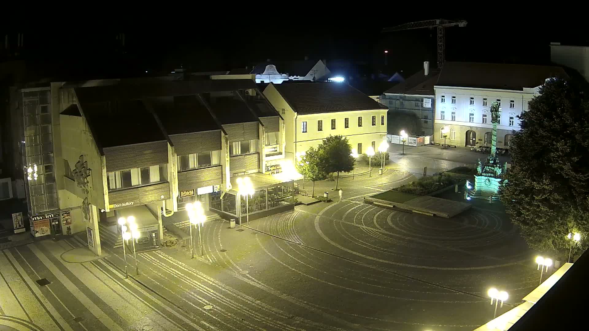 Trnava, Trojičné námestie (Trinity Square) Live Cam - Trnava, Okres Trnava, Slovakia