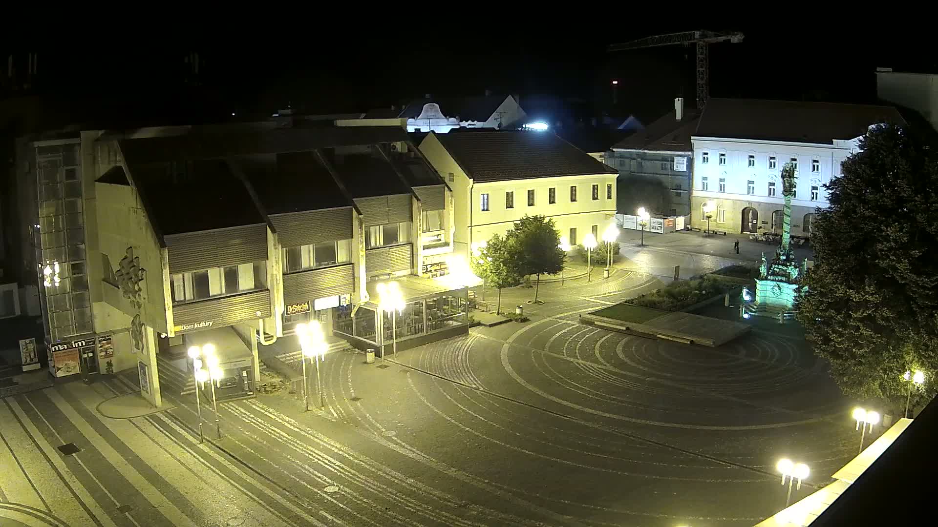 Trnava, Trojičné námestie (Trinity Square) Live Cam - Trnava, Okres Trnava, Slovakia