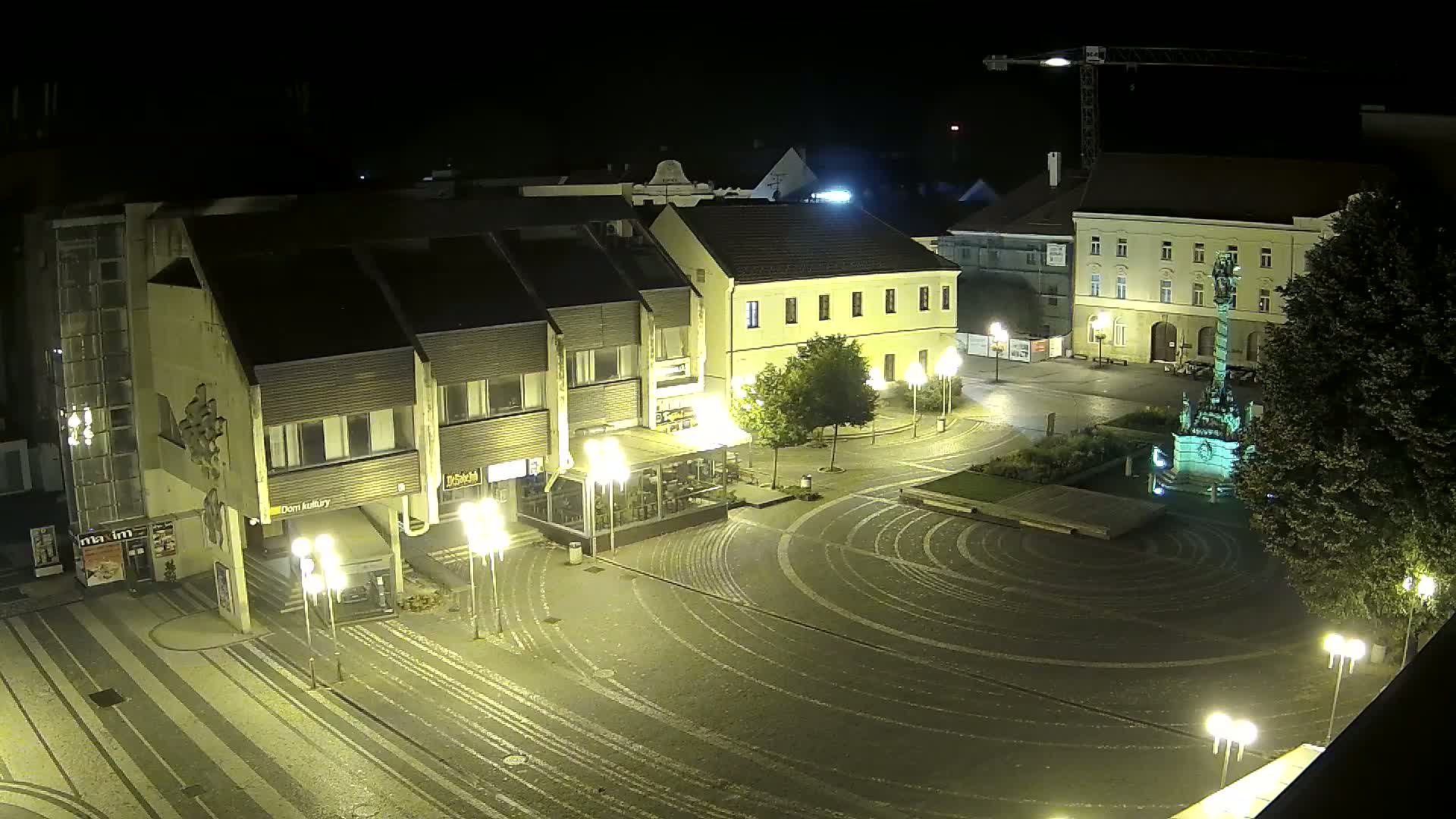 Trnava, Trojičné námestie (Trinity Square) Live Cam - Trnava, Okres Trnava, Slovakia