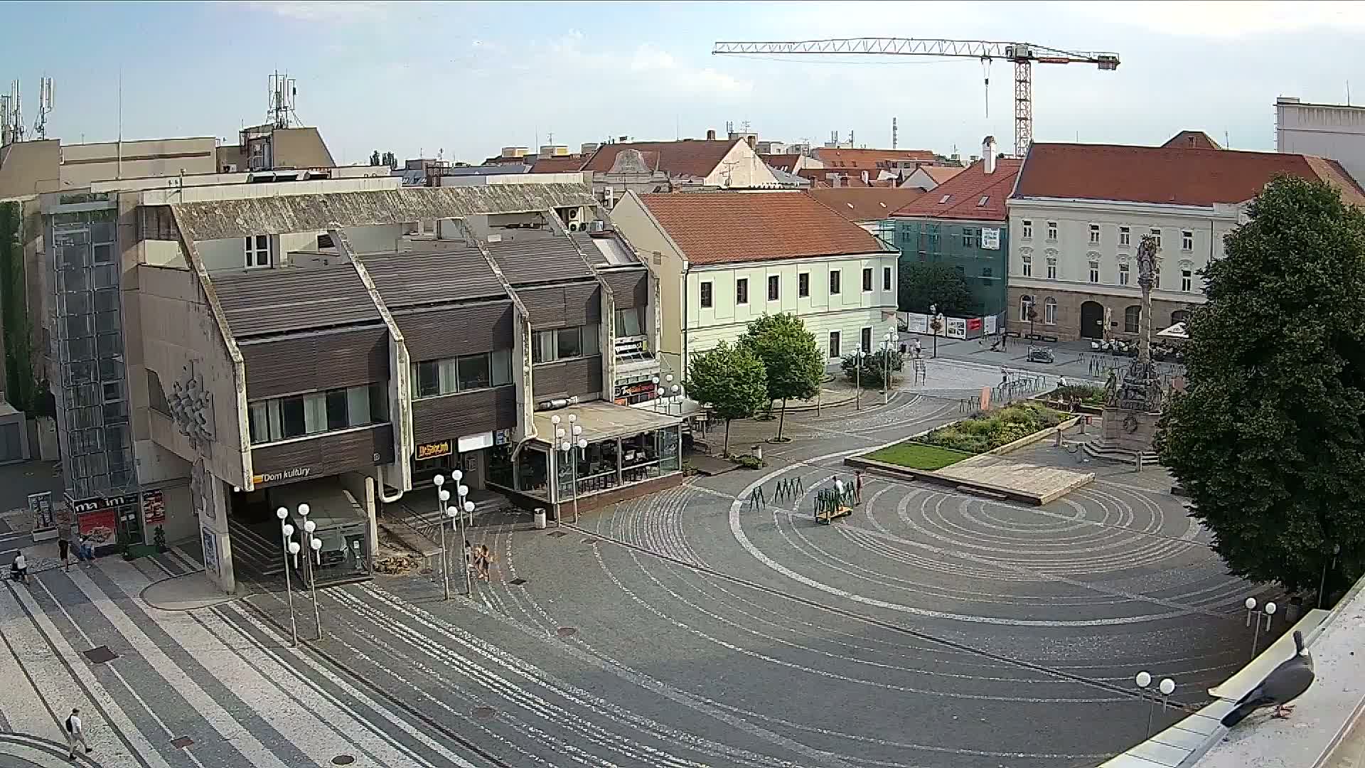 Trnava, Trojičné námestie (Trinity Square) Live Cam - Trnava, Okres Trnava, Slovakia