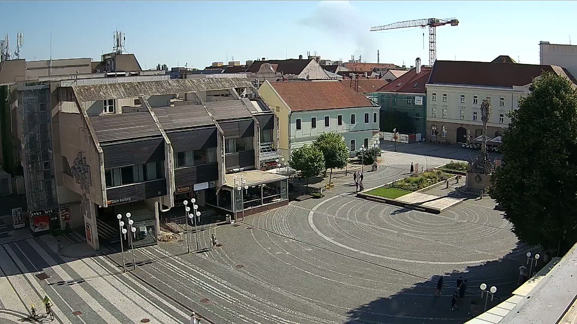 Trnava, Trojičné námestie (Trinity Square) Live Cam - Trnava, Okres Trnava, Slovakia