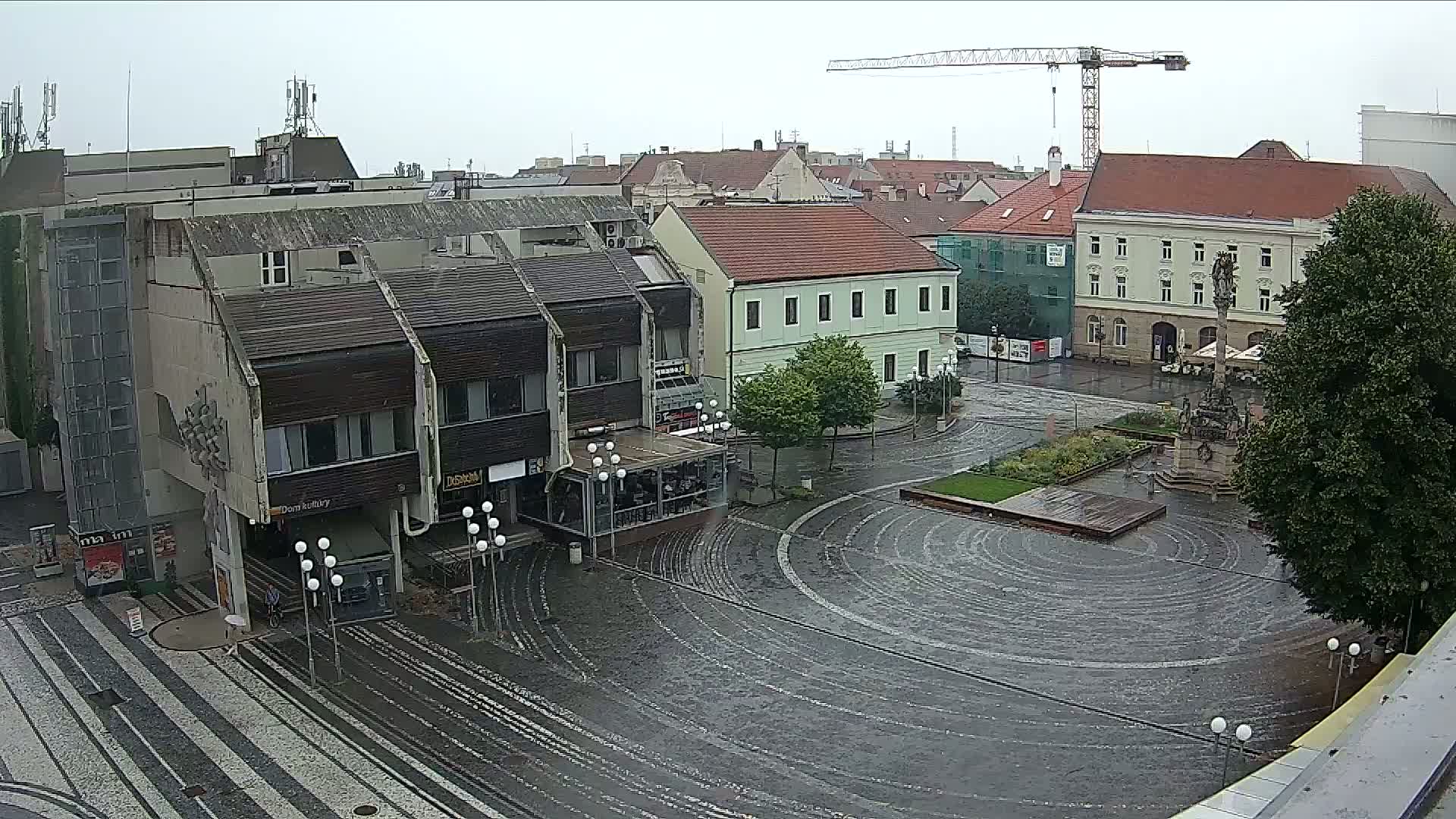 Trnava, Trojičné námestie (Trinity Square) Live Cam - Trnava, Okres Trnava, Slovakia