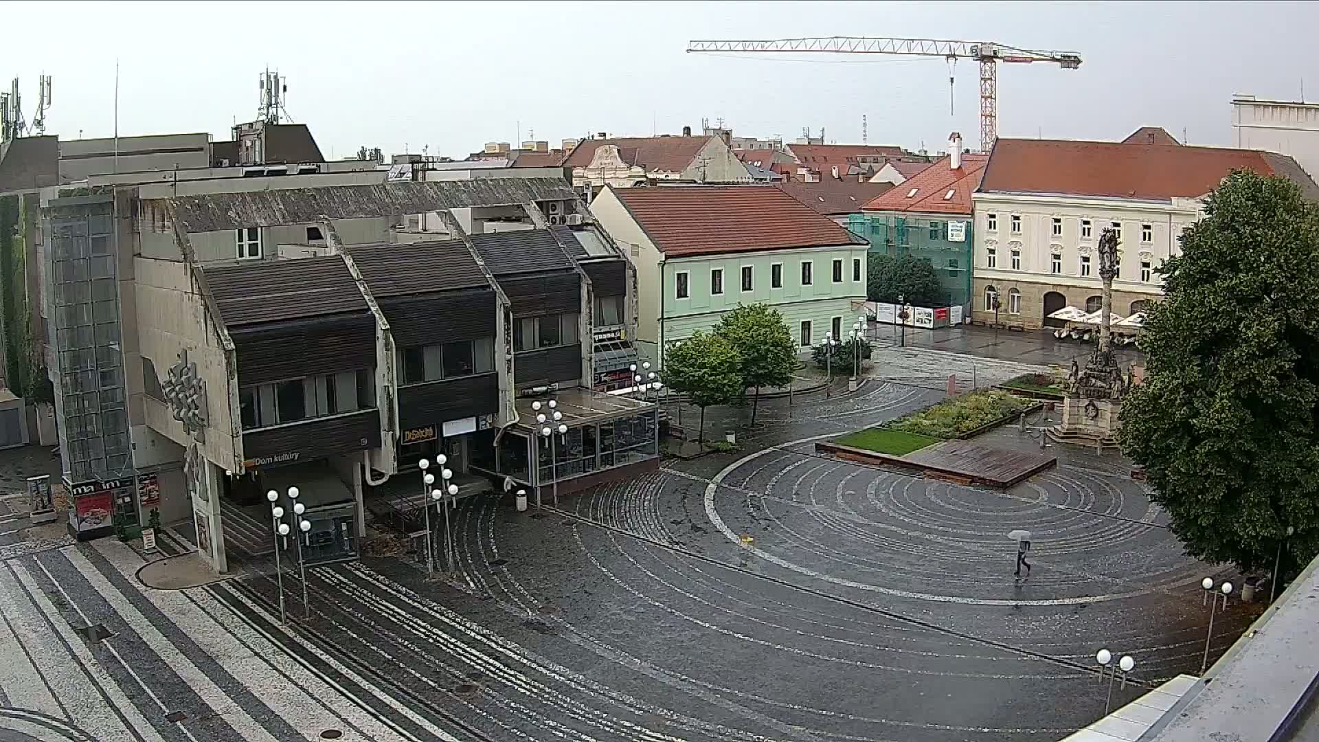 Trnava, Trojičné námestie (Trinity Square) Live Cam - Trnava, Okres Trnava, Slovakia