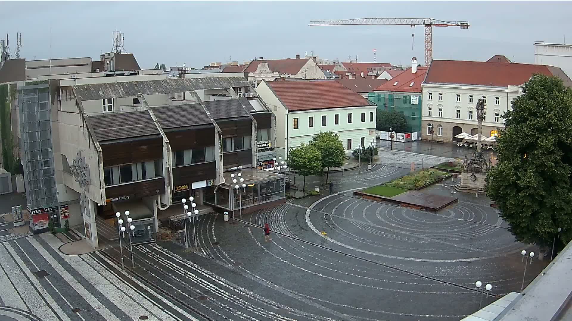 Trnava, Trojičné námestie (Trinity Square) Live Cam - Trnava, Okres Trnava, Slovakia