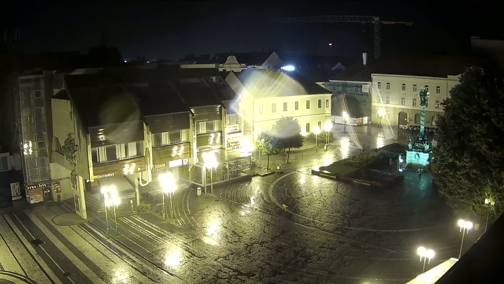 Trnava, Trojičné námestie (Trinity Square) Live Cam - Trnava, Okres Trnava, Slovakia