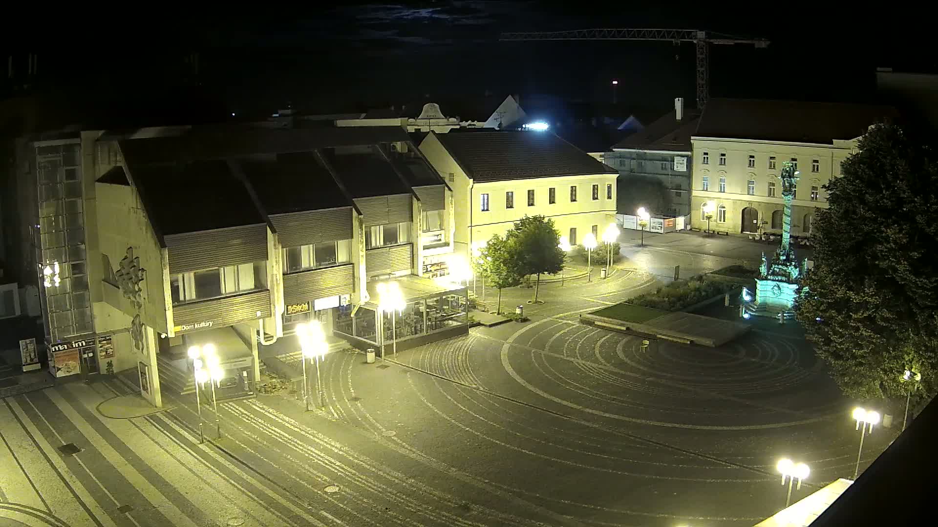 Trnava, Trojičné námestie (Trinity Square) Live Cam - Trnava, Okres Trnava, Slovakia